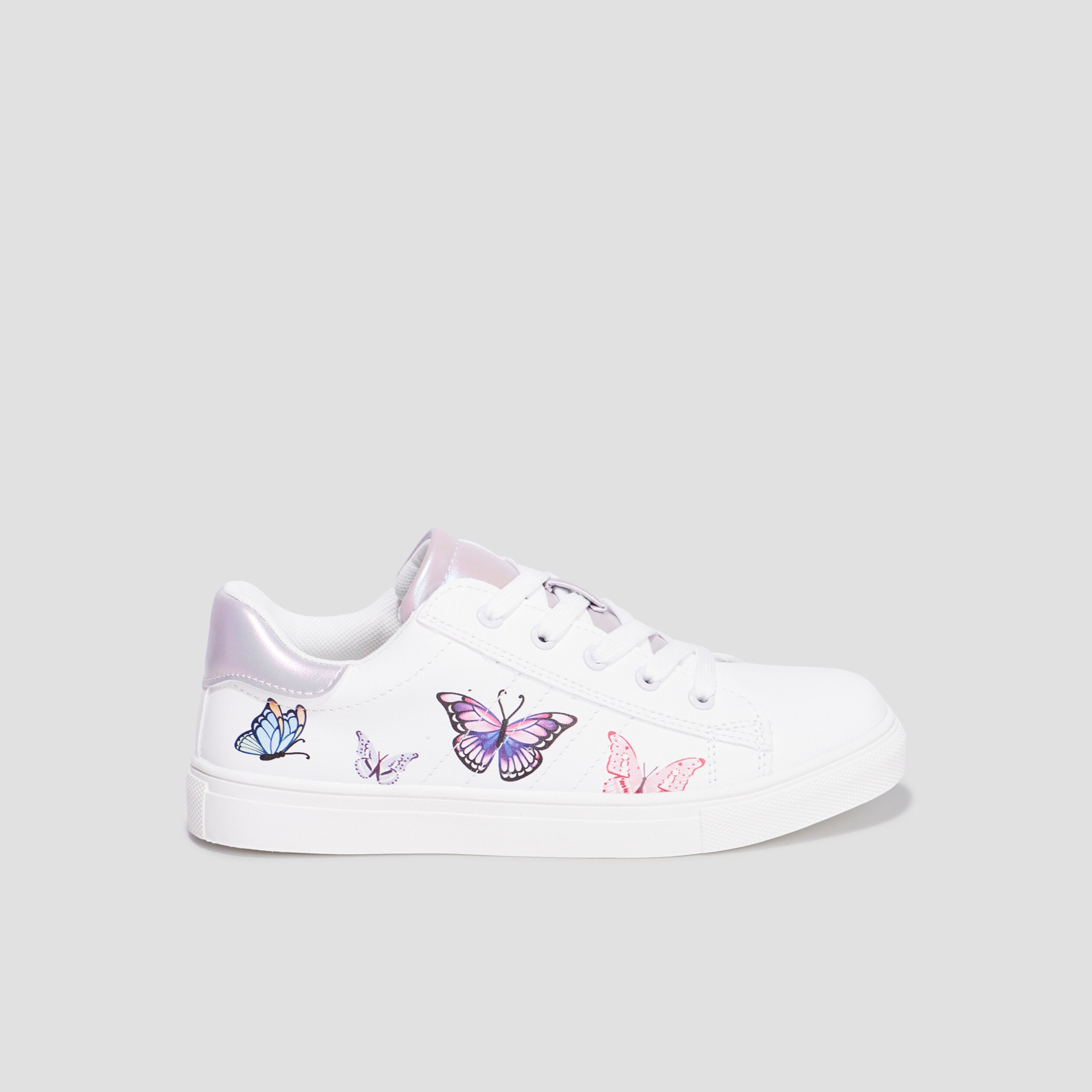 tennis basses zippees liberto blanc fille Tennis basses zippées Liberto blanc fille