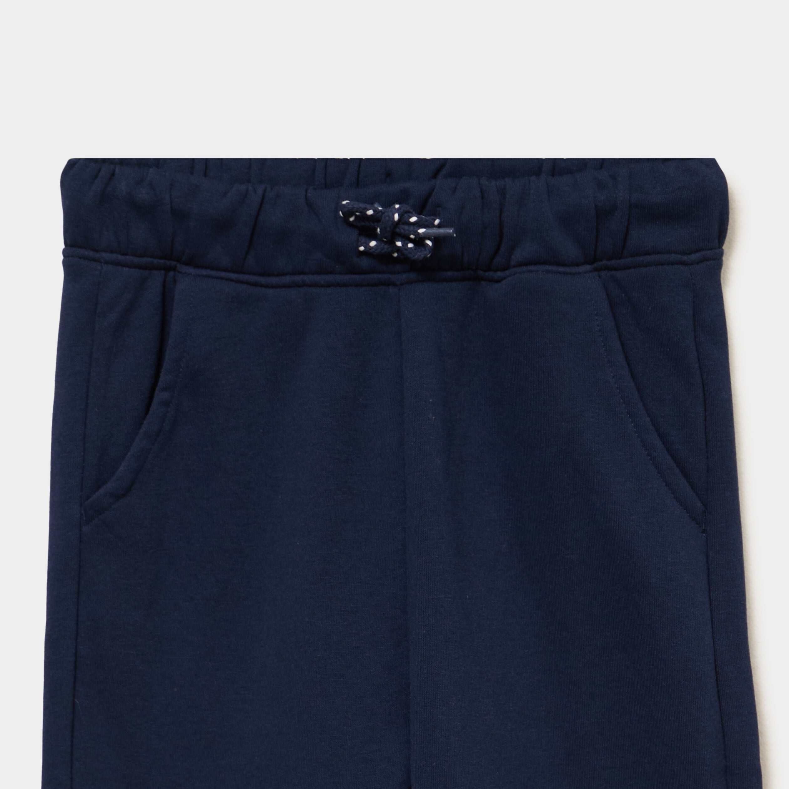 Pantalon jogging regular 2 poches bleu marine gar&ccedil;on