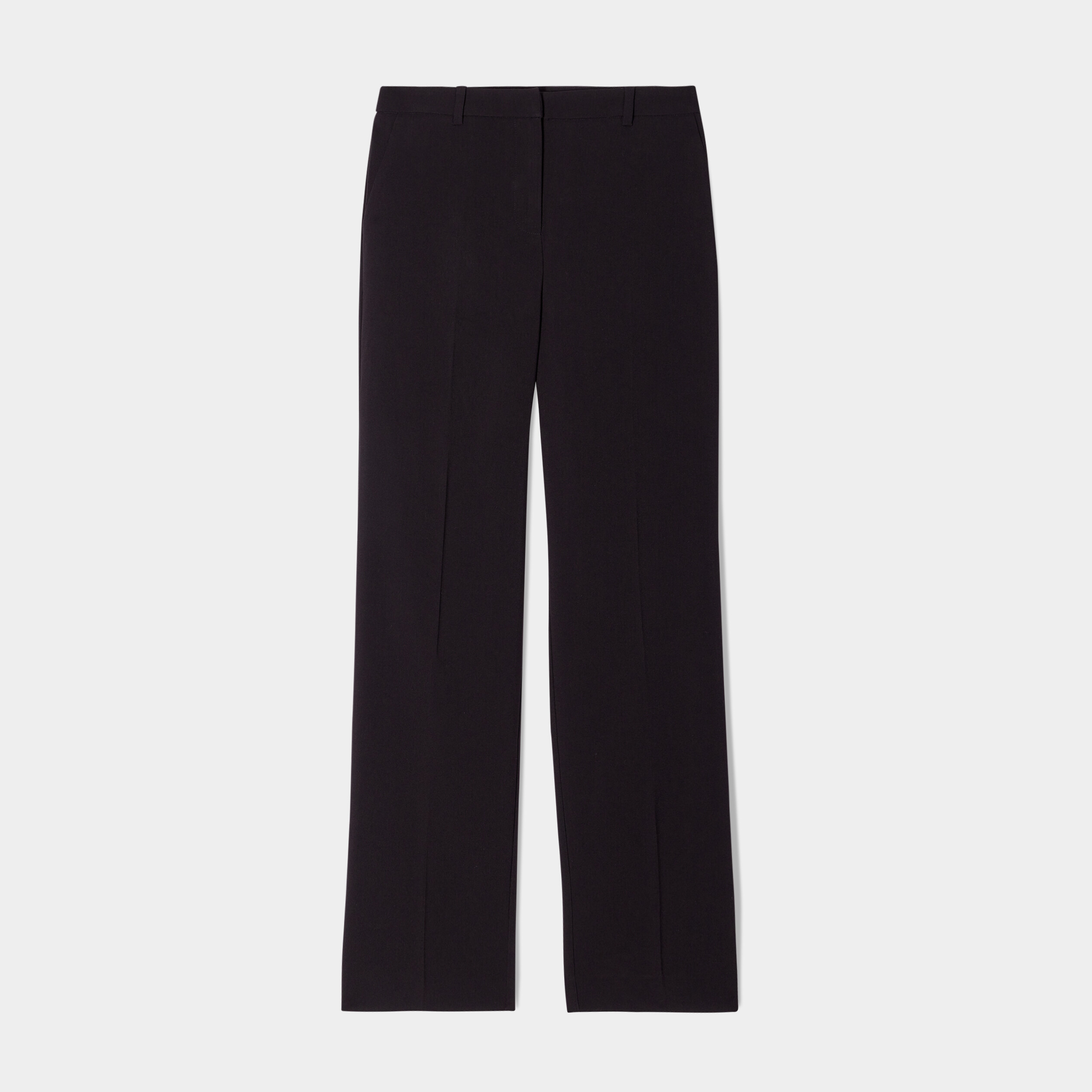 pantalon large a pinces noir femme Pantalon large à pinces noir femme