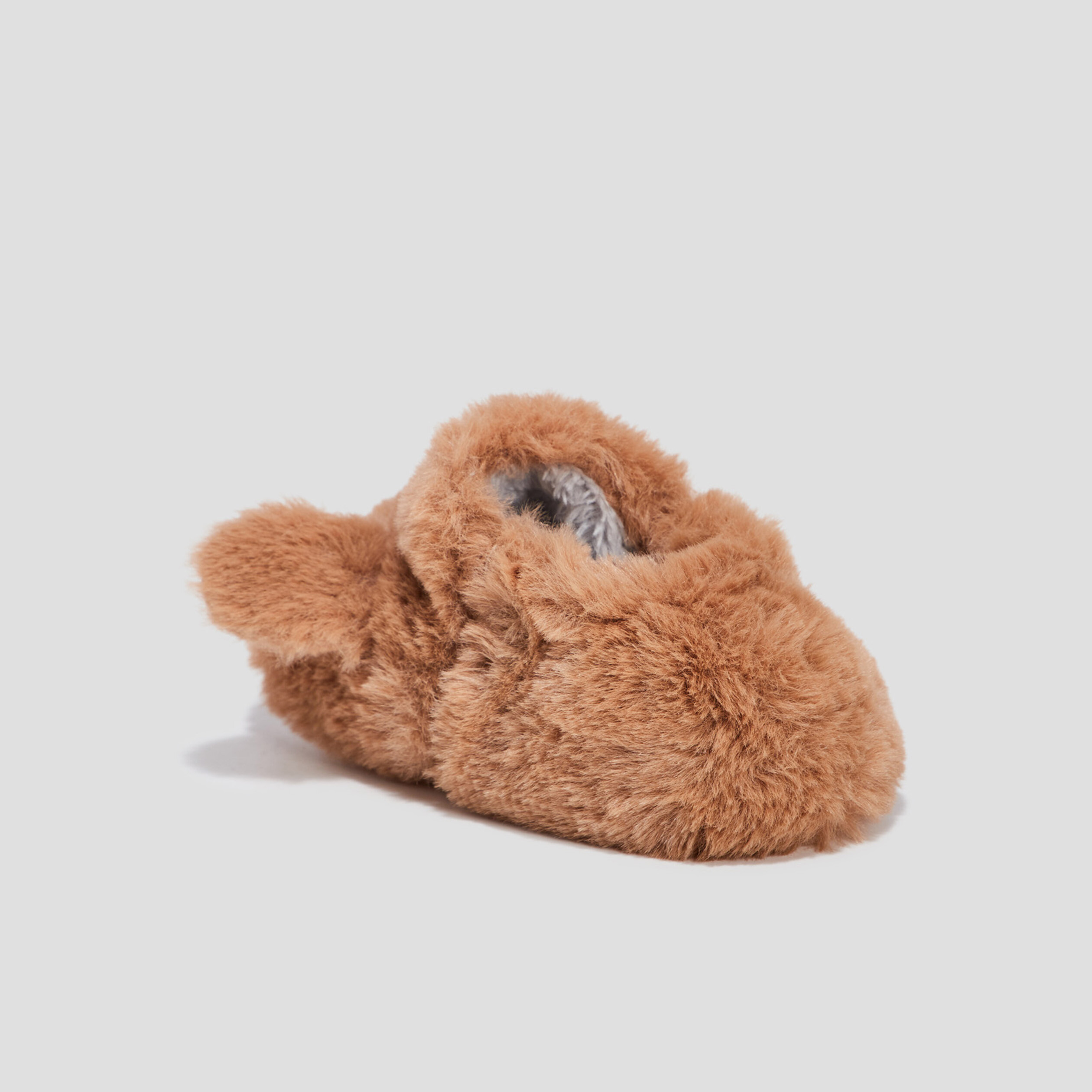 chaussons bottines marron bebeg Chaussons bottines marron bébé garçon