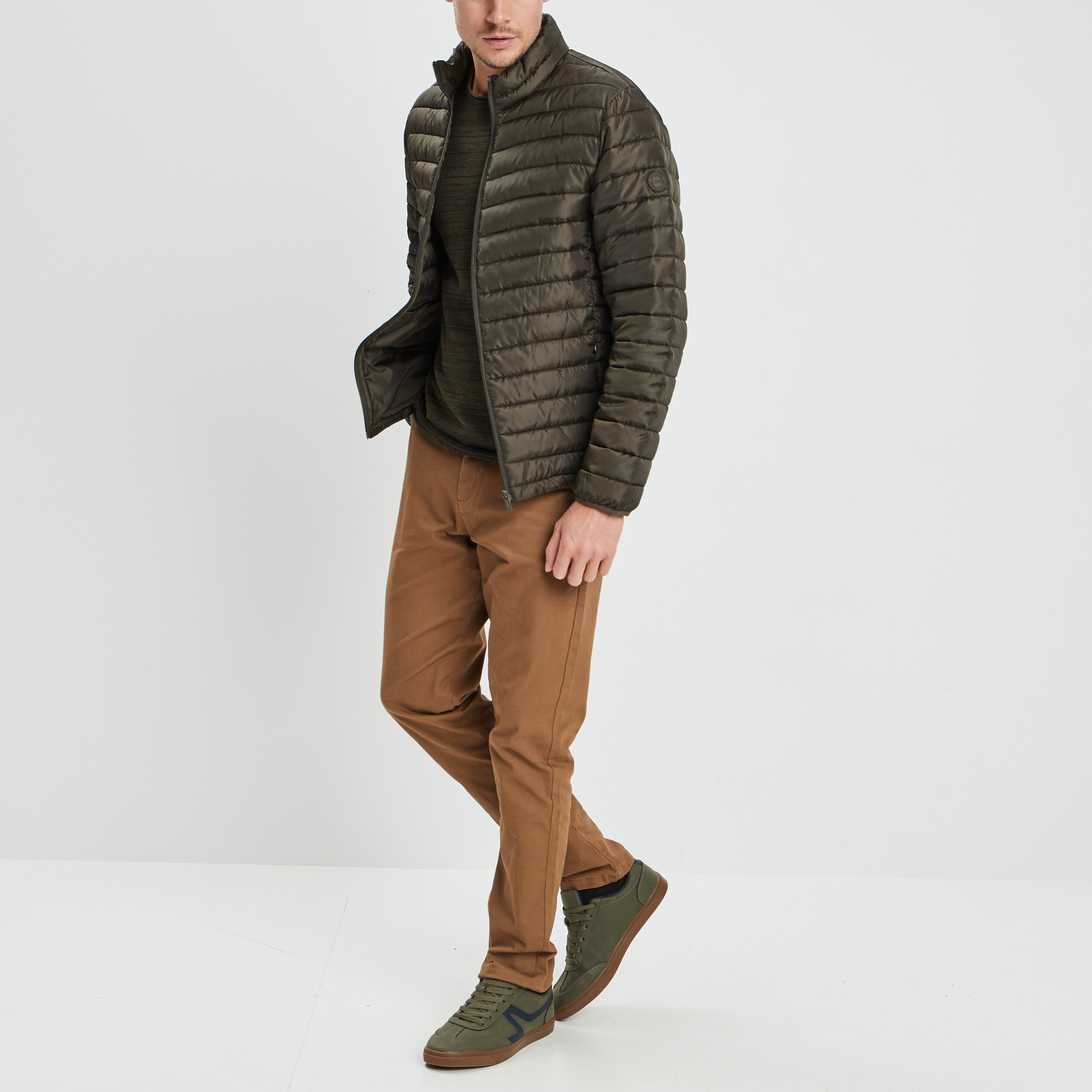 doudoune droite creeks vert kaki homme Doudoune droite Creeks vert kaki homme