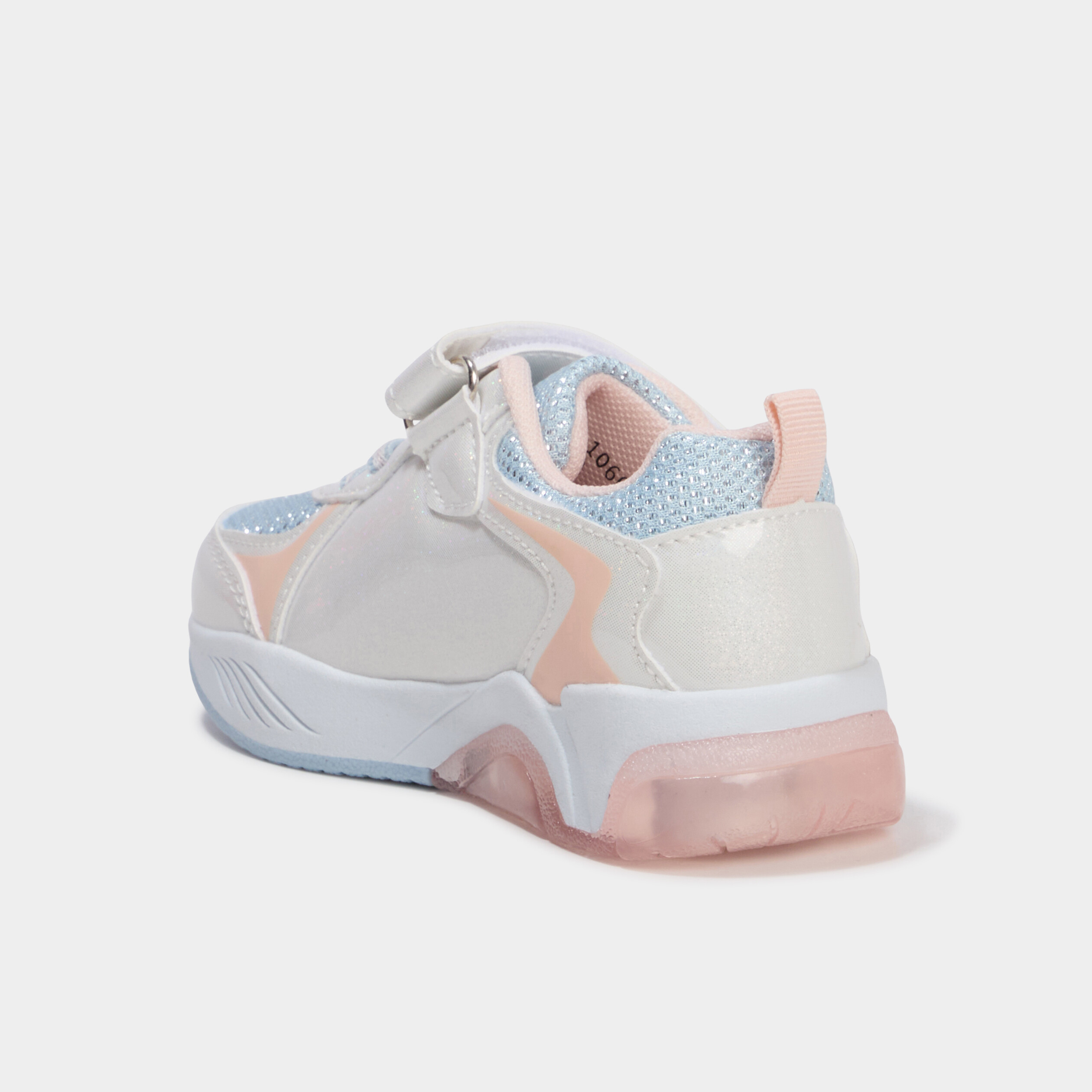 Baskets running lumineuses Reine neiges multicolore fille