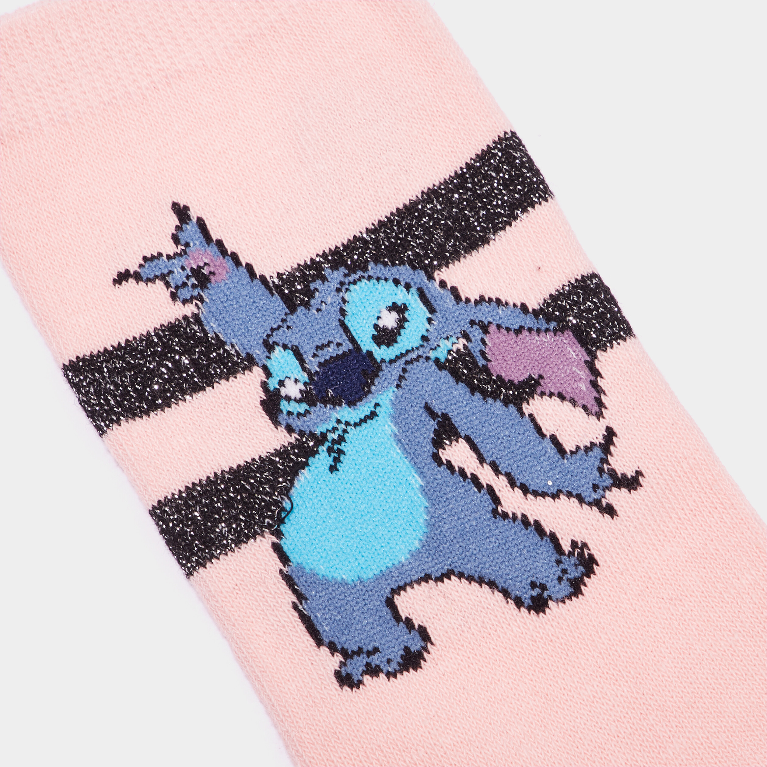 lot 3 paires chaussettes stitch multicolore femme Lot 3 paires chaussettes Stitch multicolore femme