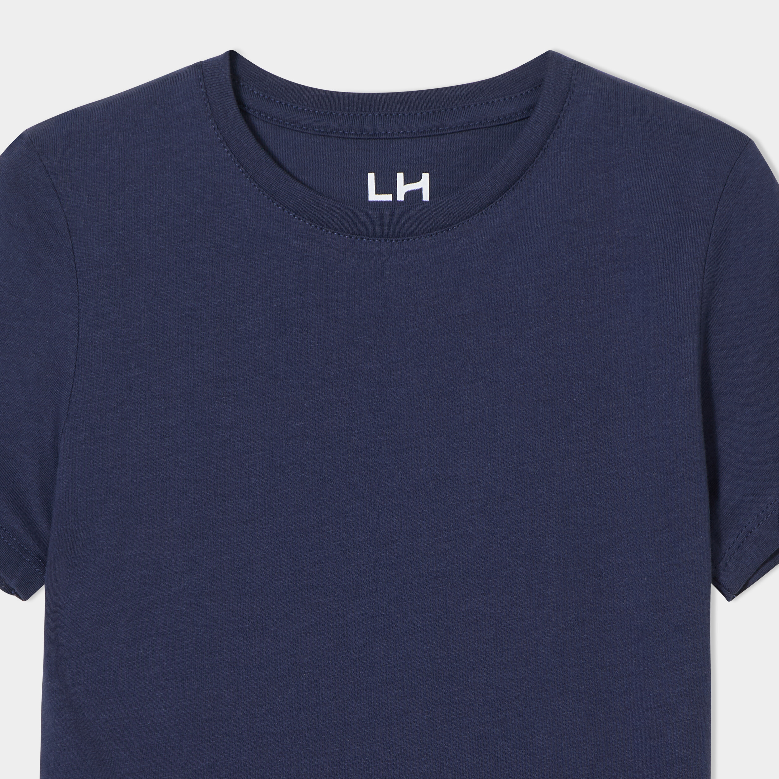 t shirt en coton manches courtes bleu marine garcon T-shirt en coton manches courtes bleu marine garçon