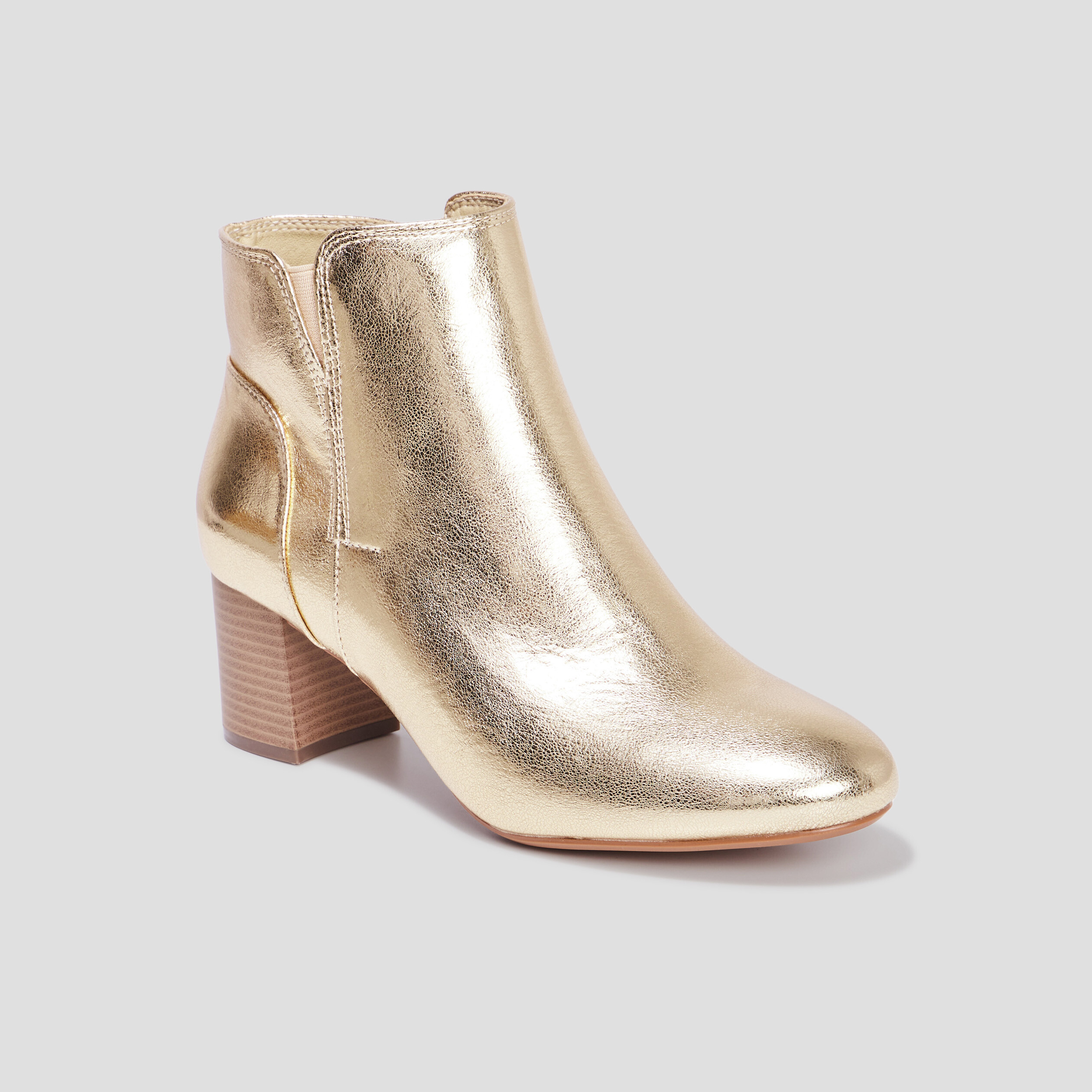 bottine jaune femme