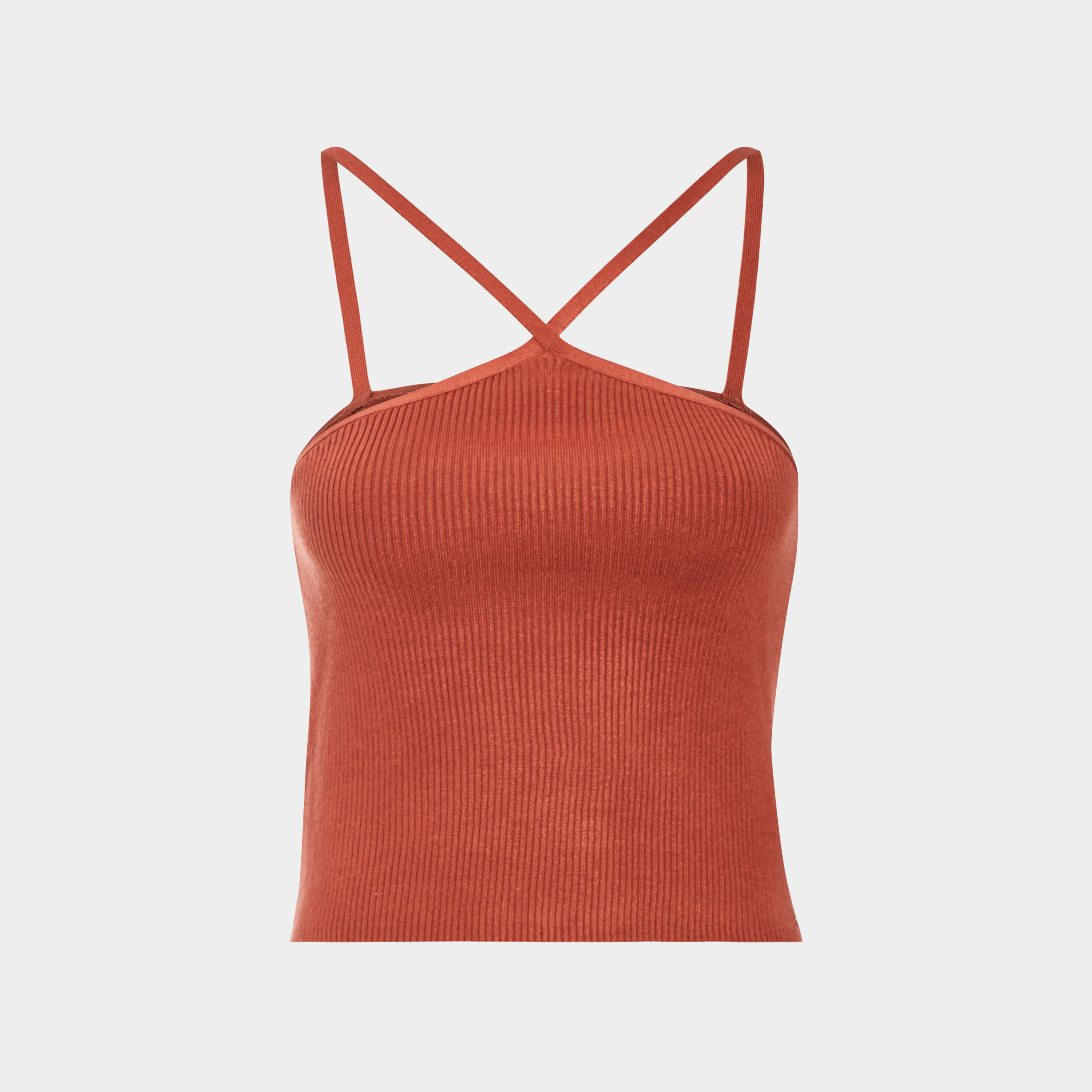 Debardeur femme orange online
