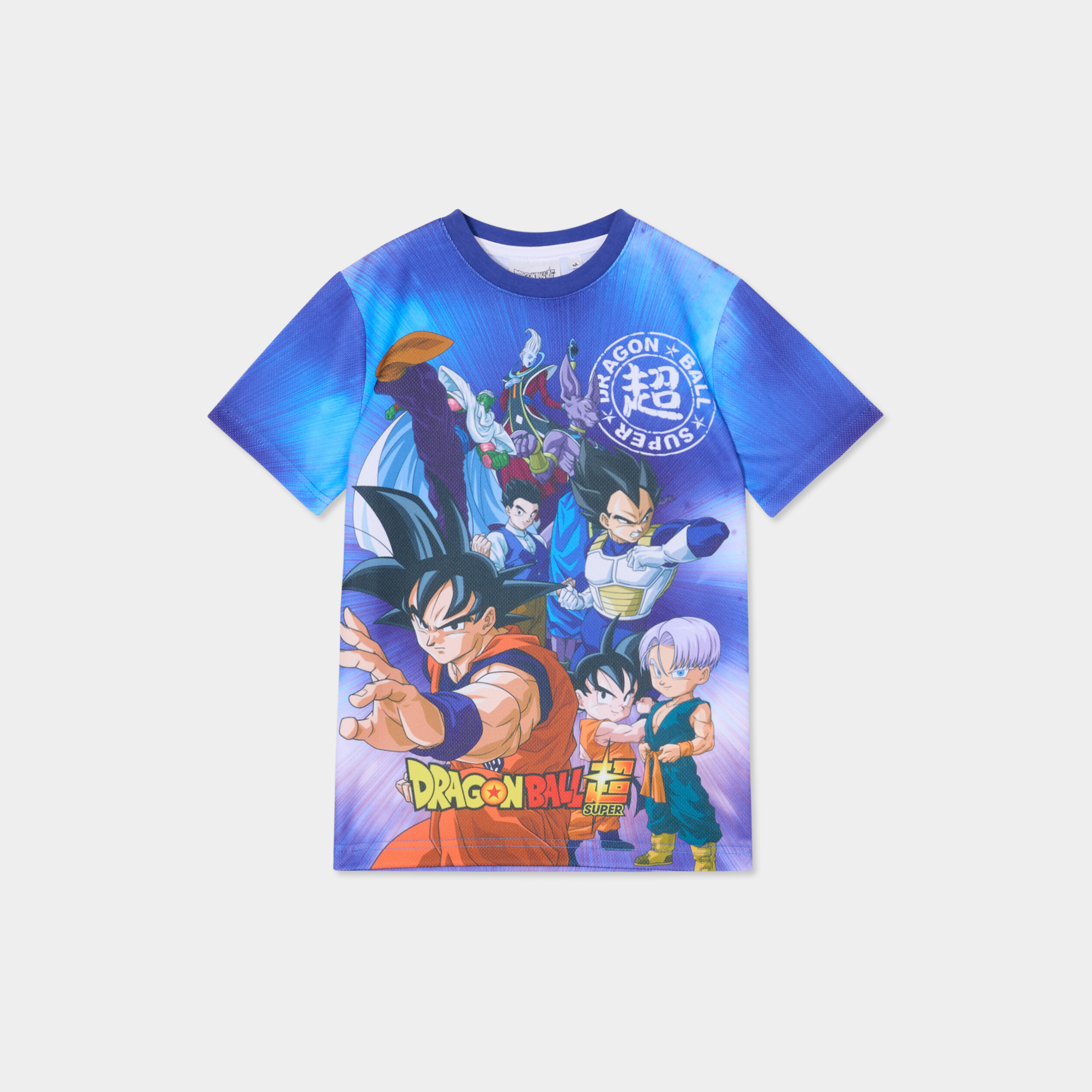T-shirt col rond Dragon Ball Super multicolore gar&ccedil;on