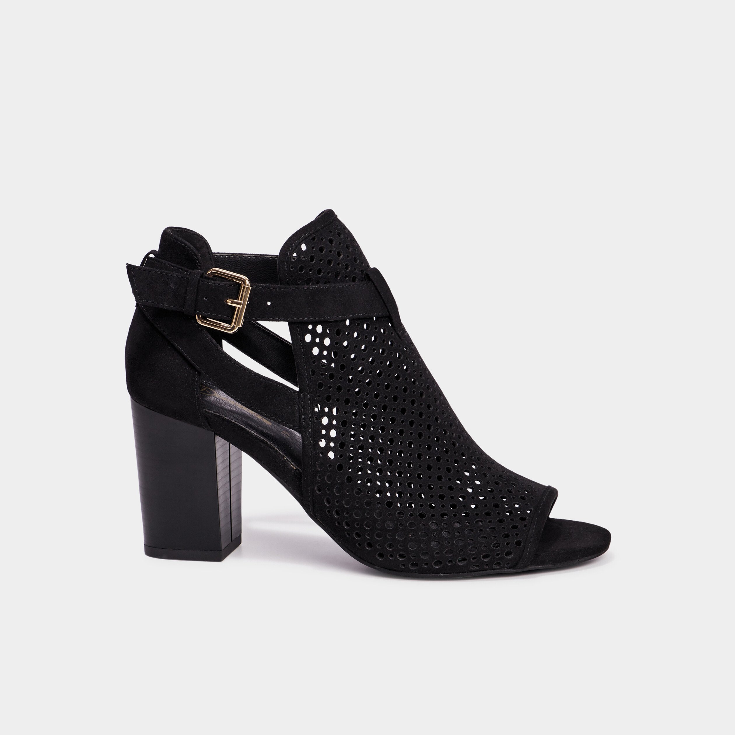 sandales a talons noir femme Sandales à talons noir femme