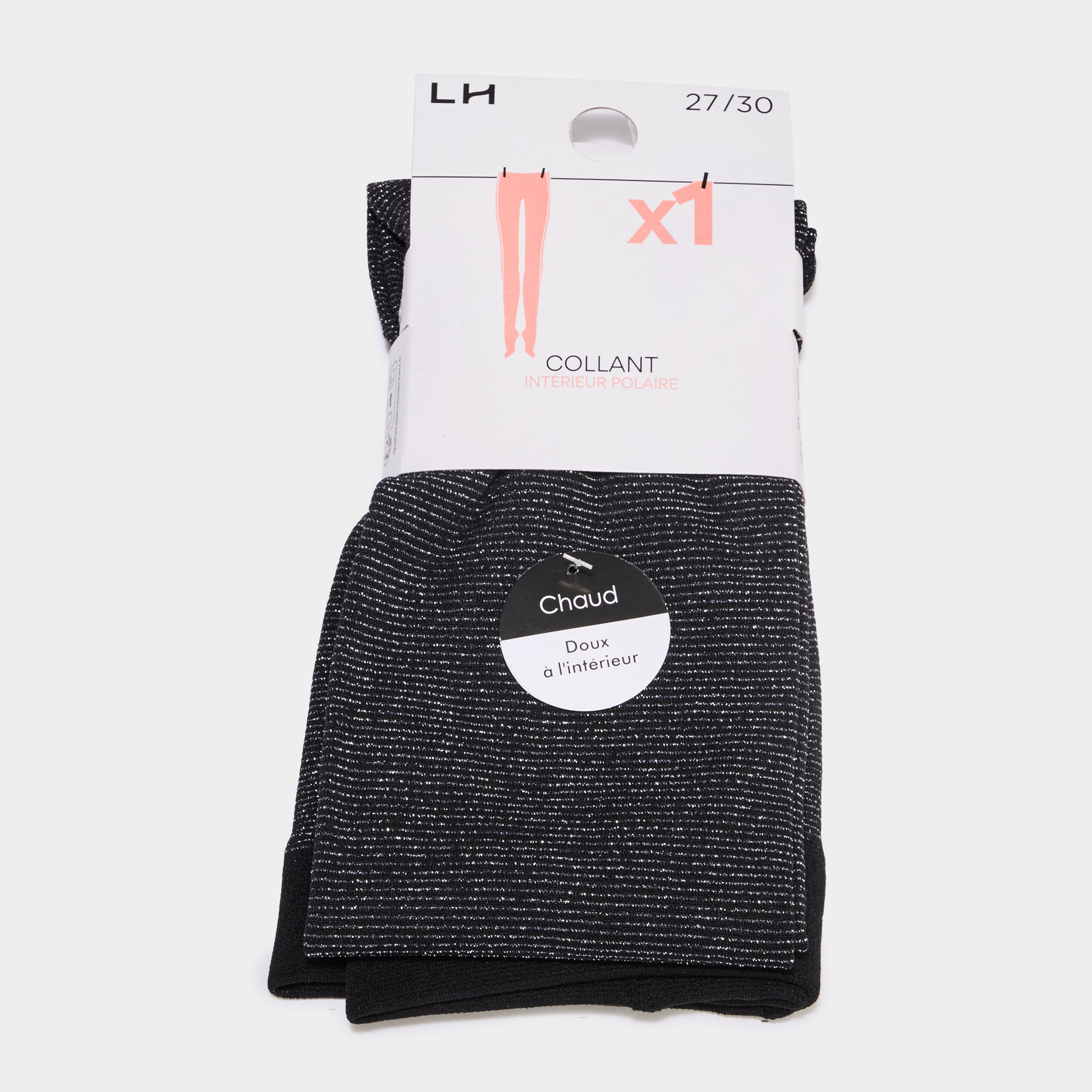 Collants noir fille
