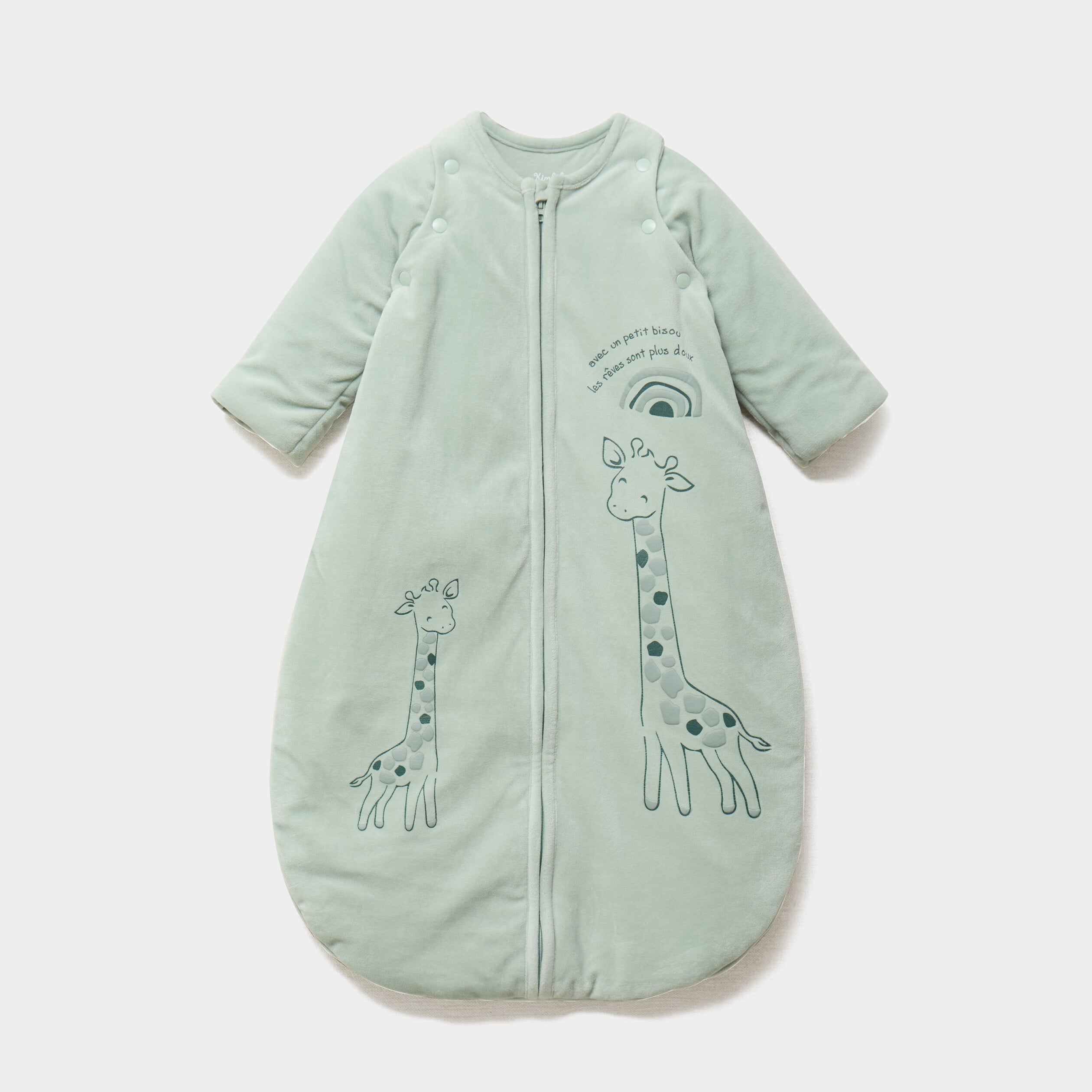 Gigoteuse manches amovibles TOG 3 vert pastel b&eacute;b&eacute;