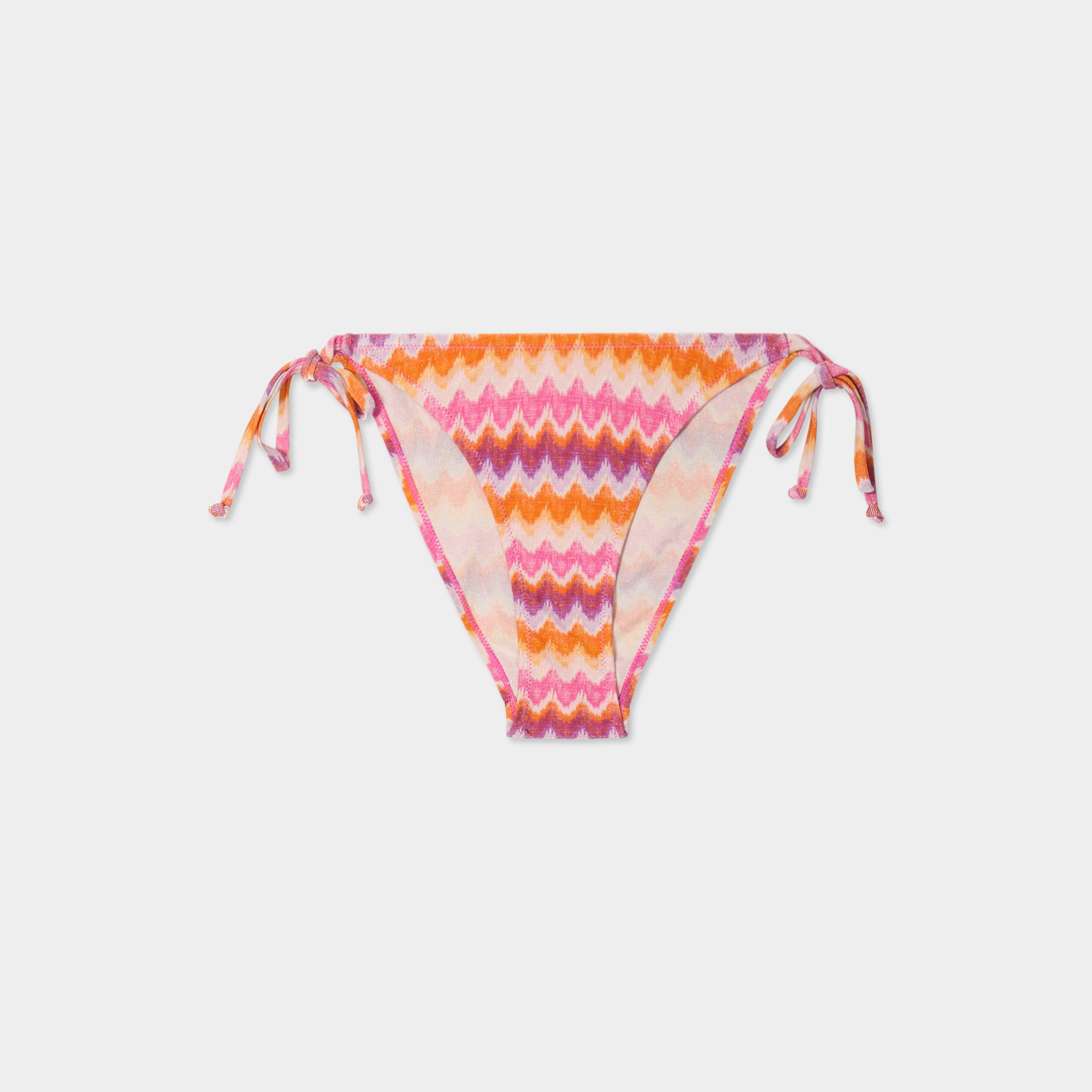 bas de maillot de bain a nouettes multicolore femme Bas de maillot de bain à nouettes multicolore femme