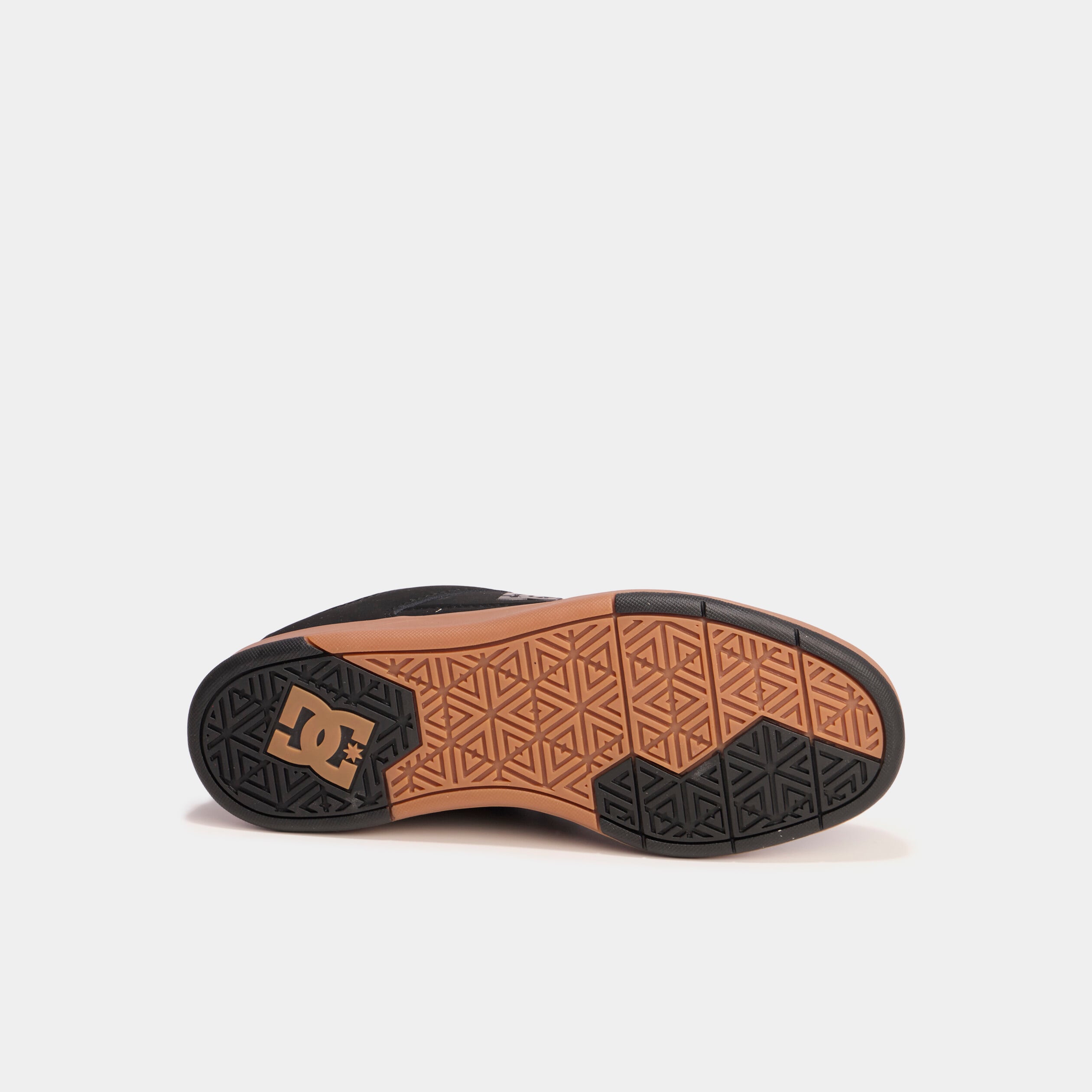 Tennis basses en cuir antid&eacute;rapantes camel gar&ccedil;on