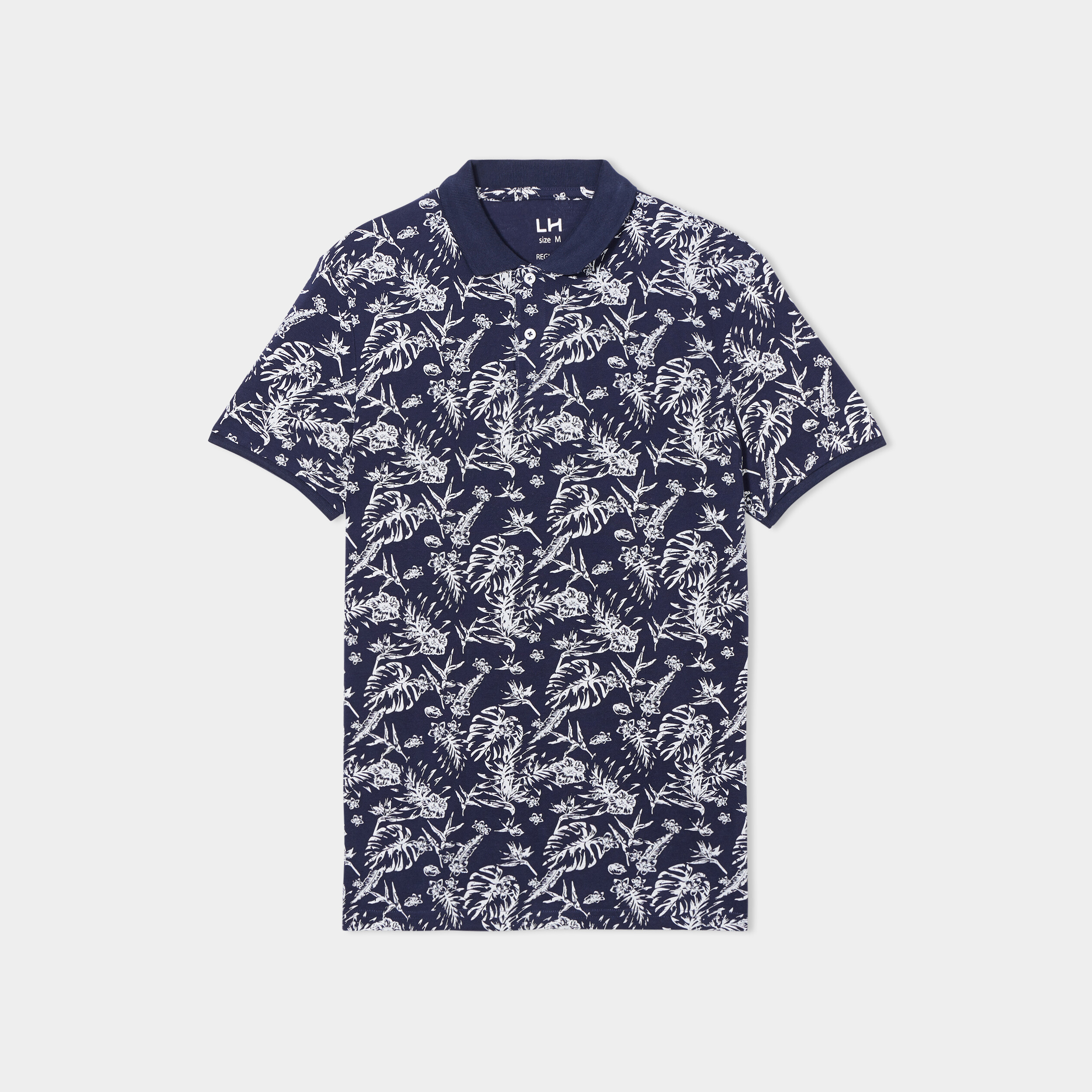polo droit manches courtes coton bleu marine homme Polo droit manches courtes coton bleu marine homme