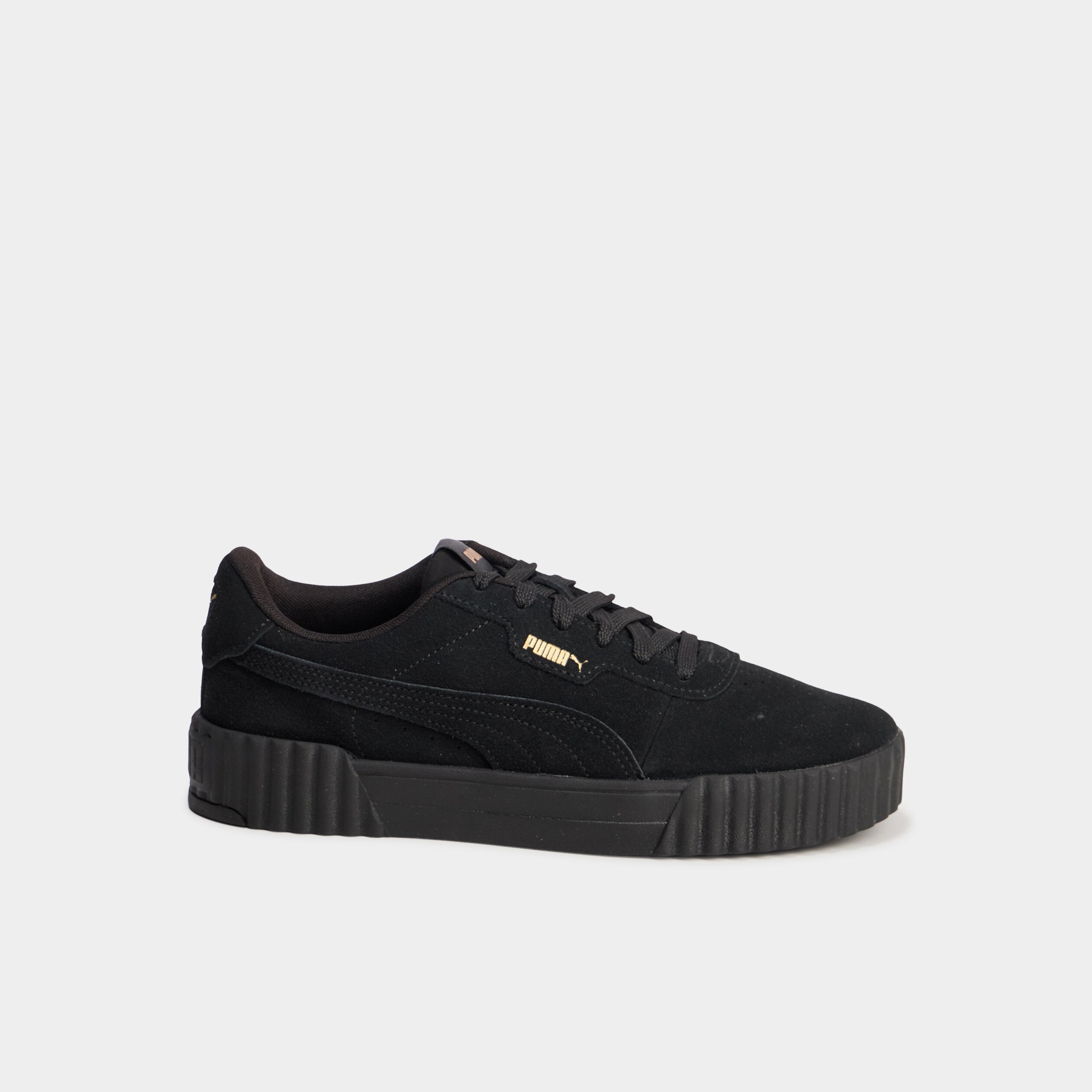 tennis basses en cuir puma noir femme Tennis basses en cuir Puma noir femme