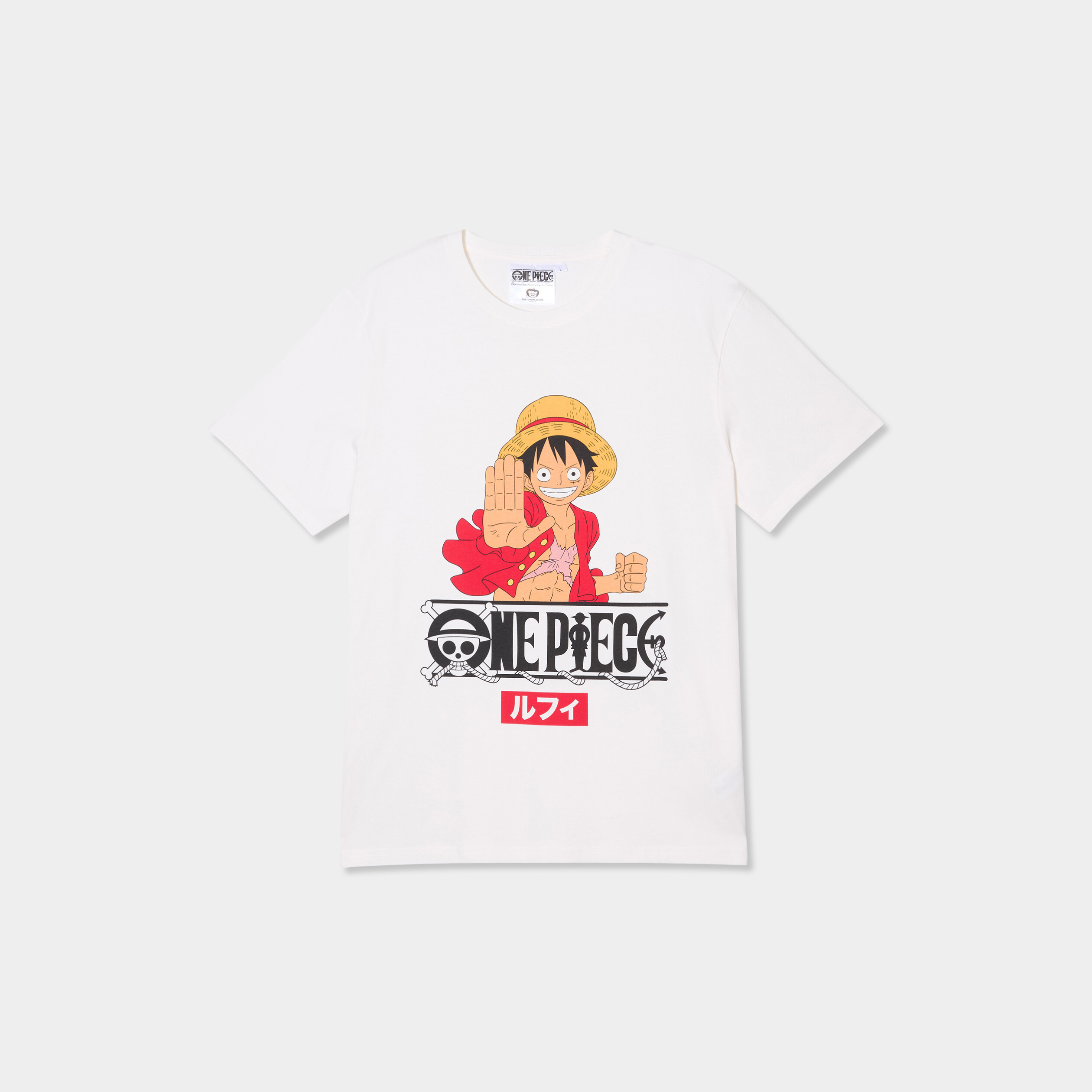 T-shirt One Piece Luffy Chapeau De Paille - Taille L Homme - Neuf Sans étiquettes