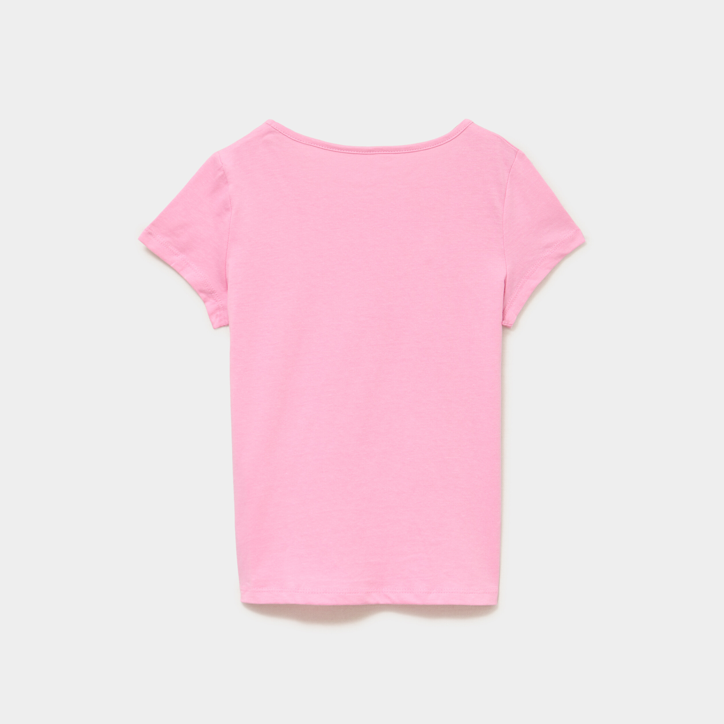 Ensemble pyjama short et t-shirt coton rose fille