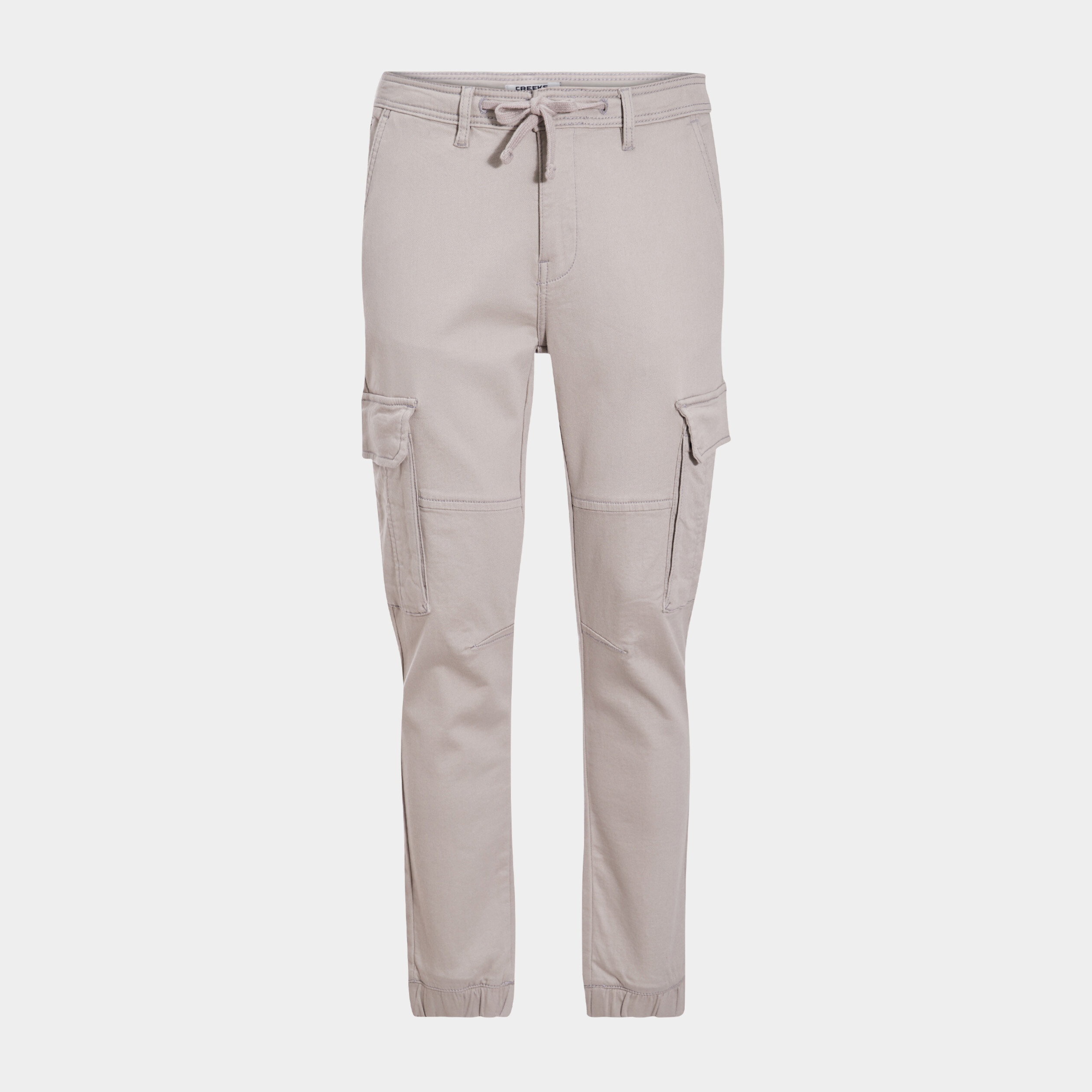 Pantalon cargo slim à coulisse sable homme