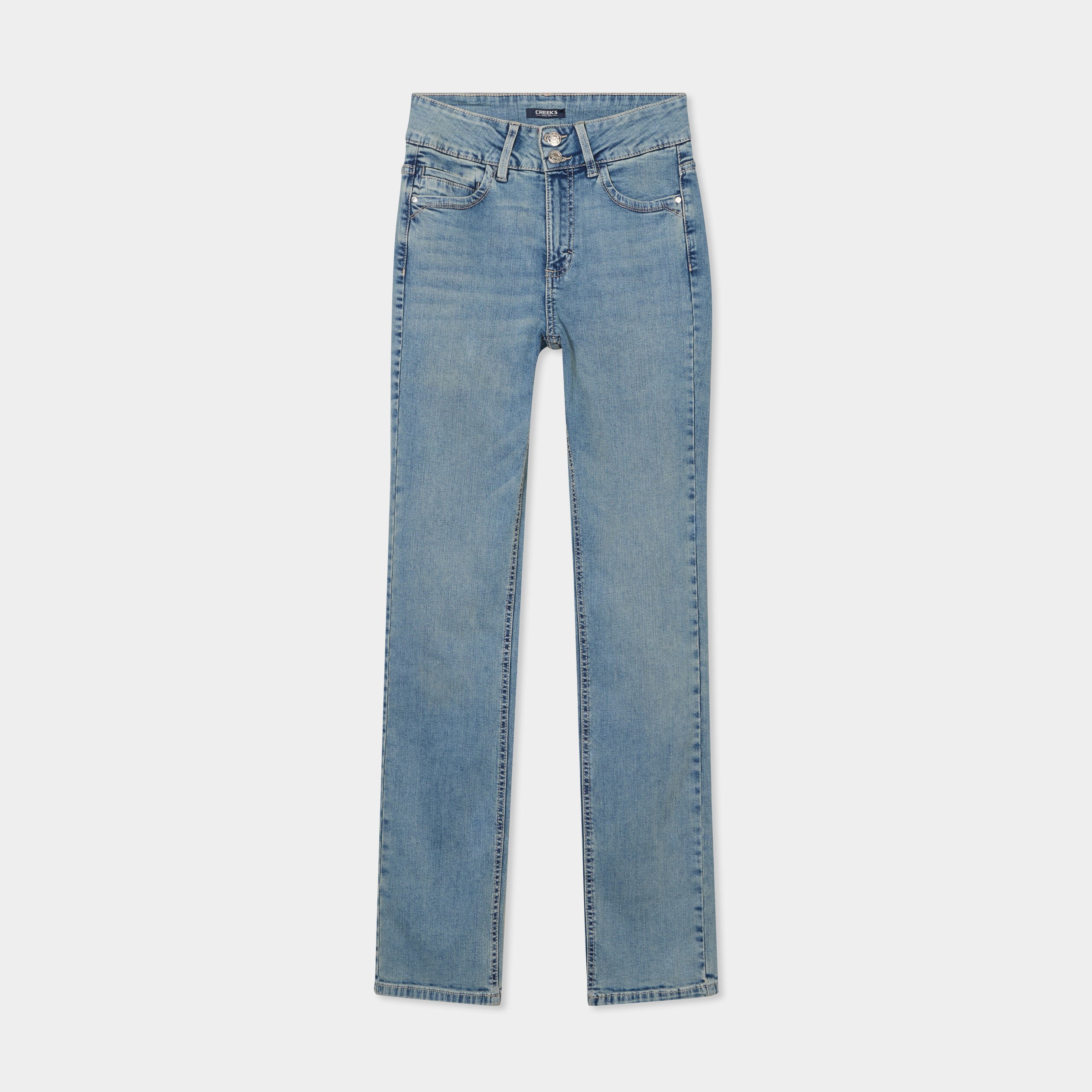 jeans slim coton bleu femme Jeans slim coton bleu femme