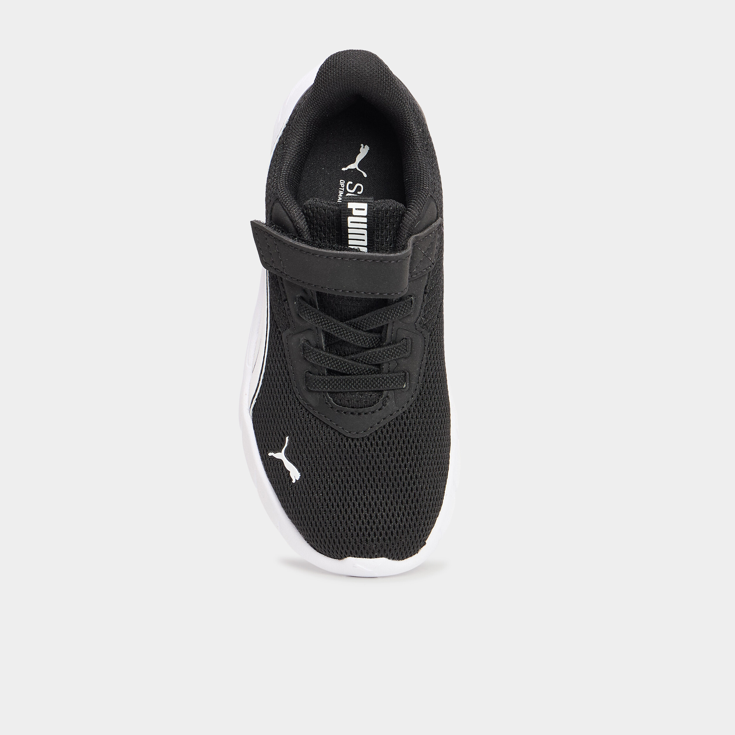 Baskets running scratchs Puma FlexFocus noir gar&ccedil;on