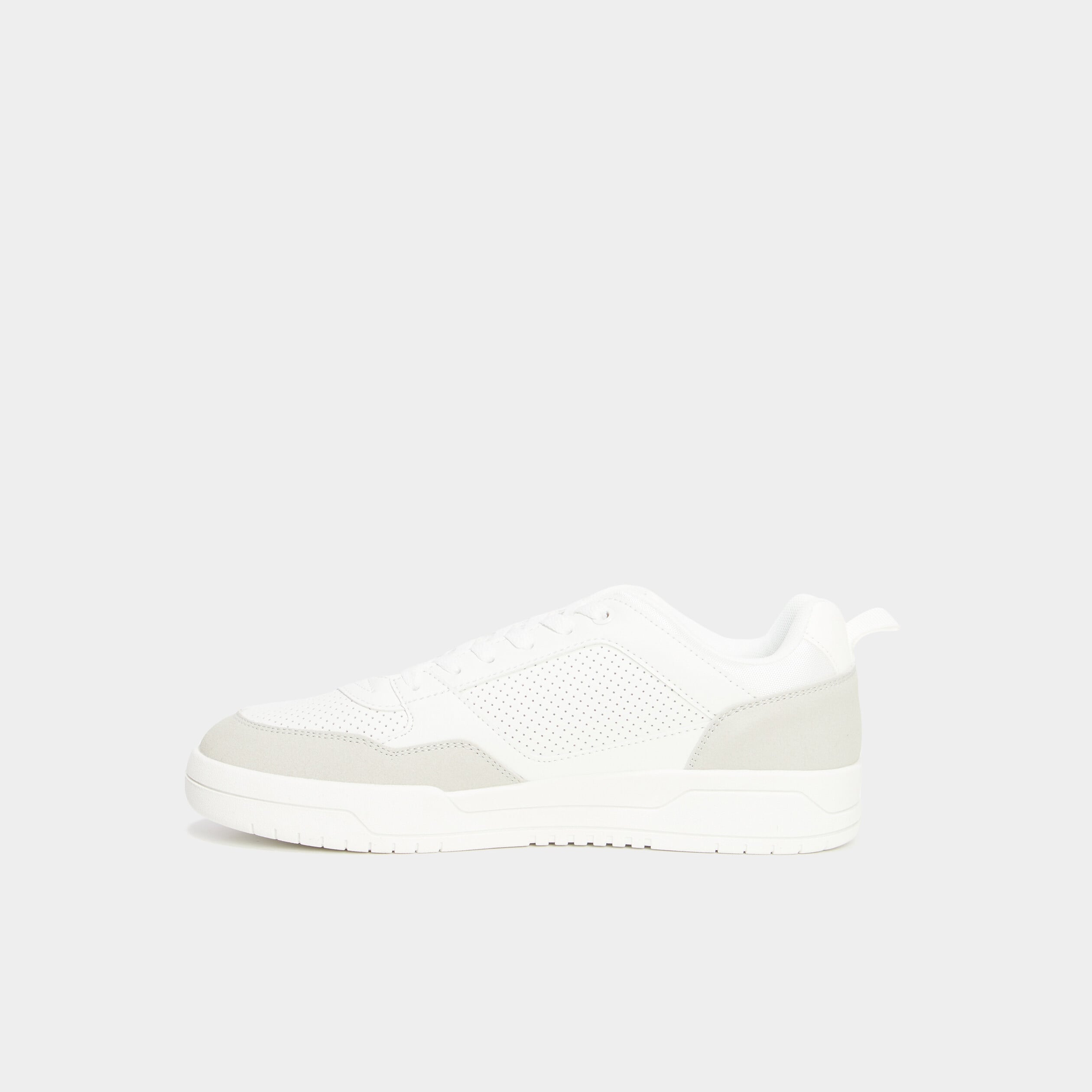 Tennis basses &agrave; lacets Kappa blanc homme