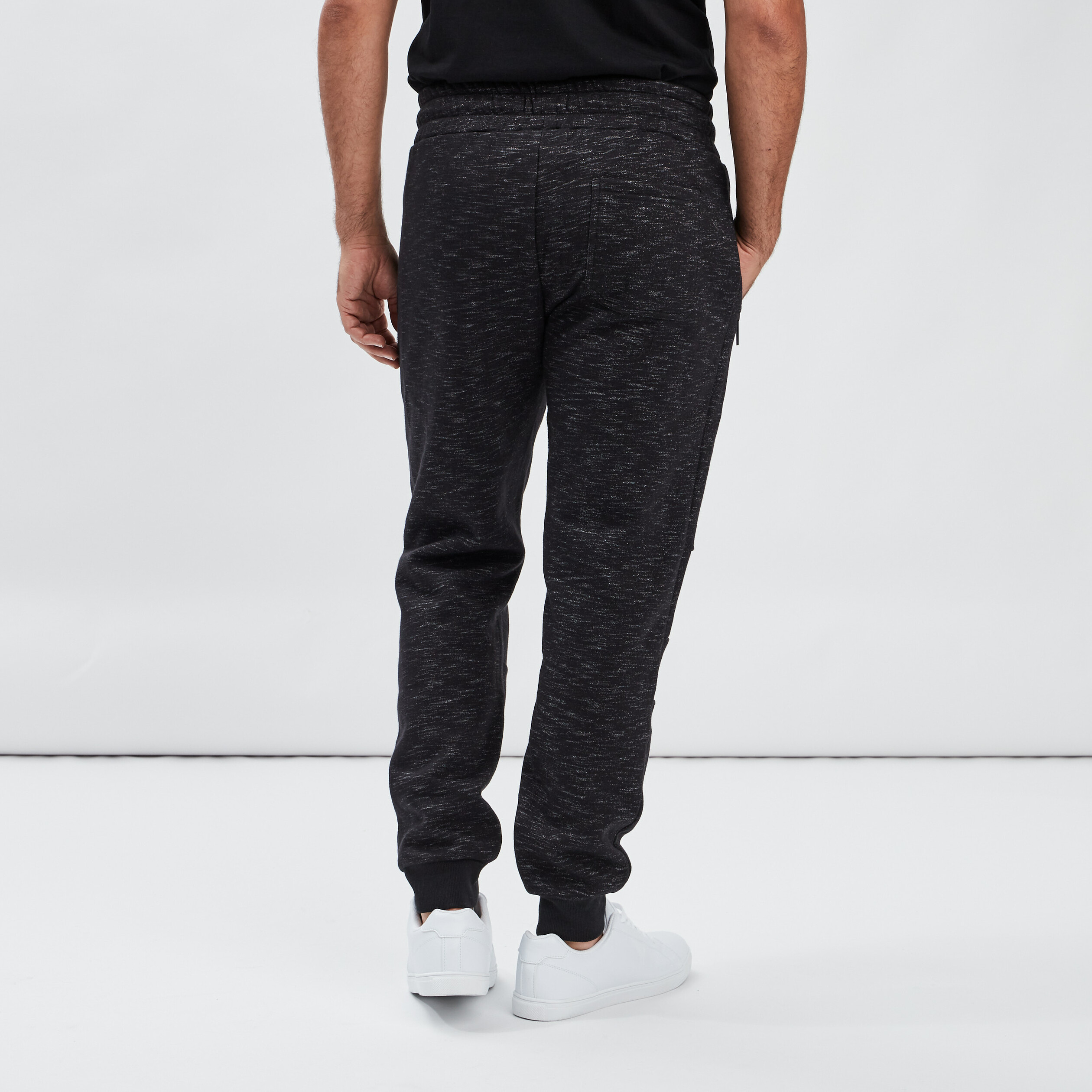 jogging droit noir homme Jogging droit noir homme