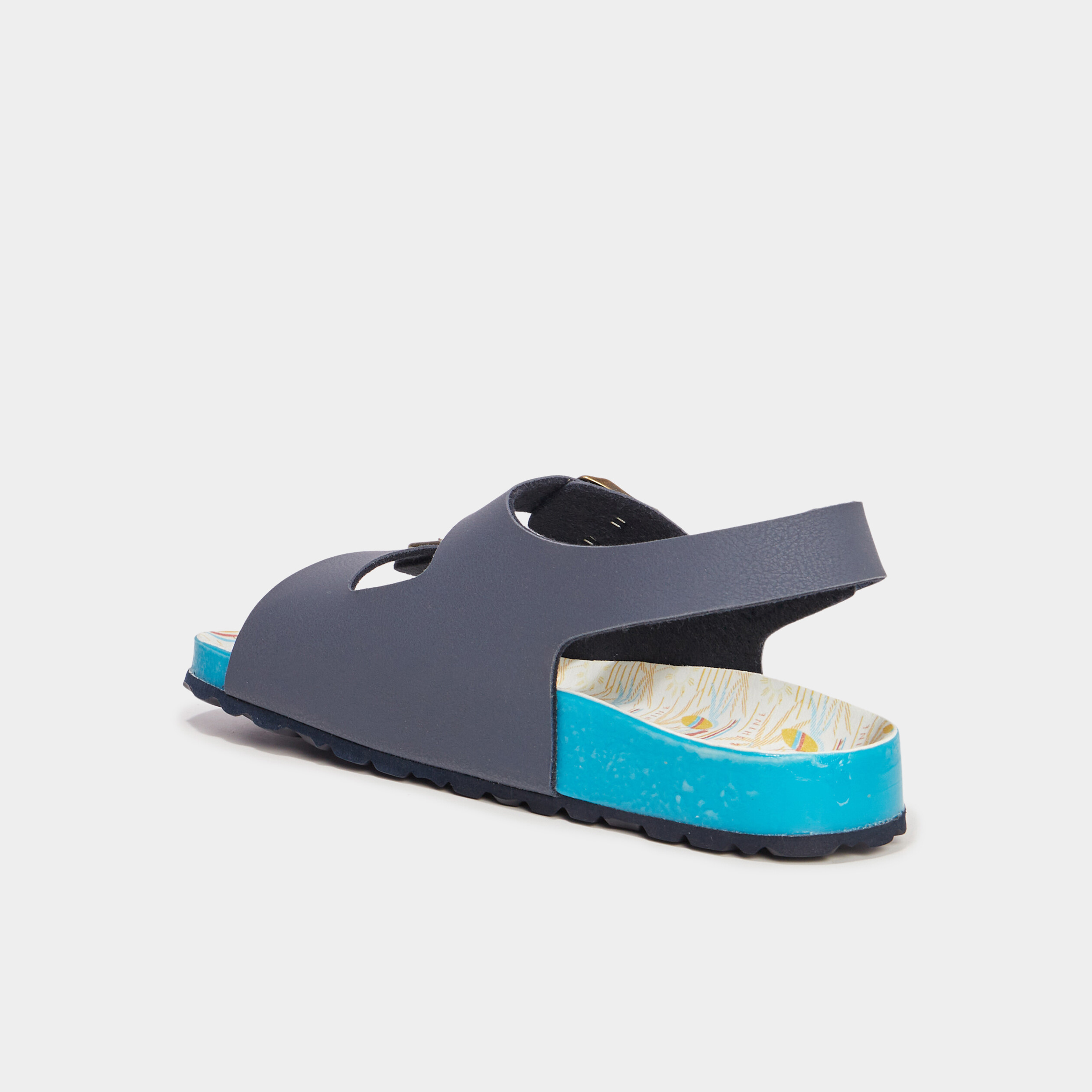 sandales plates kickers sunyva bleu marine garcon Sandales plates Kickers Sunyva bleu marine garçon