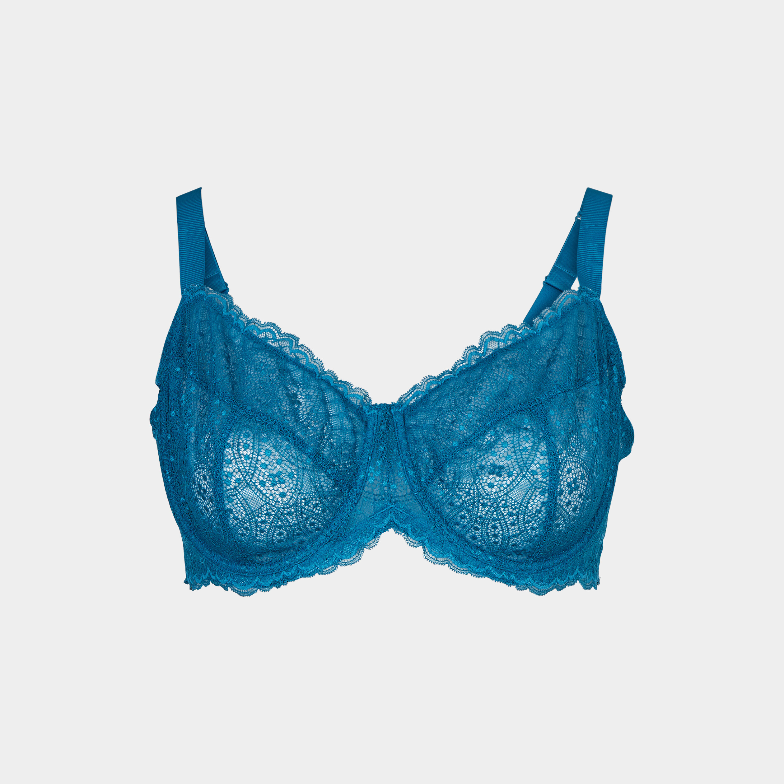 soutien gorge emboitant en dentelle bleu canard femmegt Soutien-gorge emboîtant en dentelle bleu canard femme grande taille