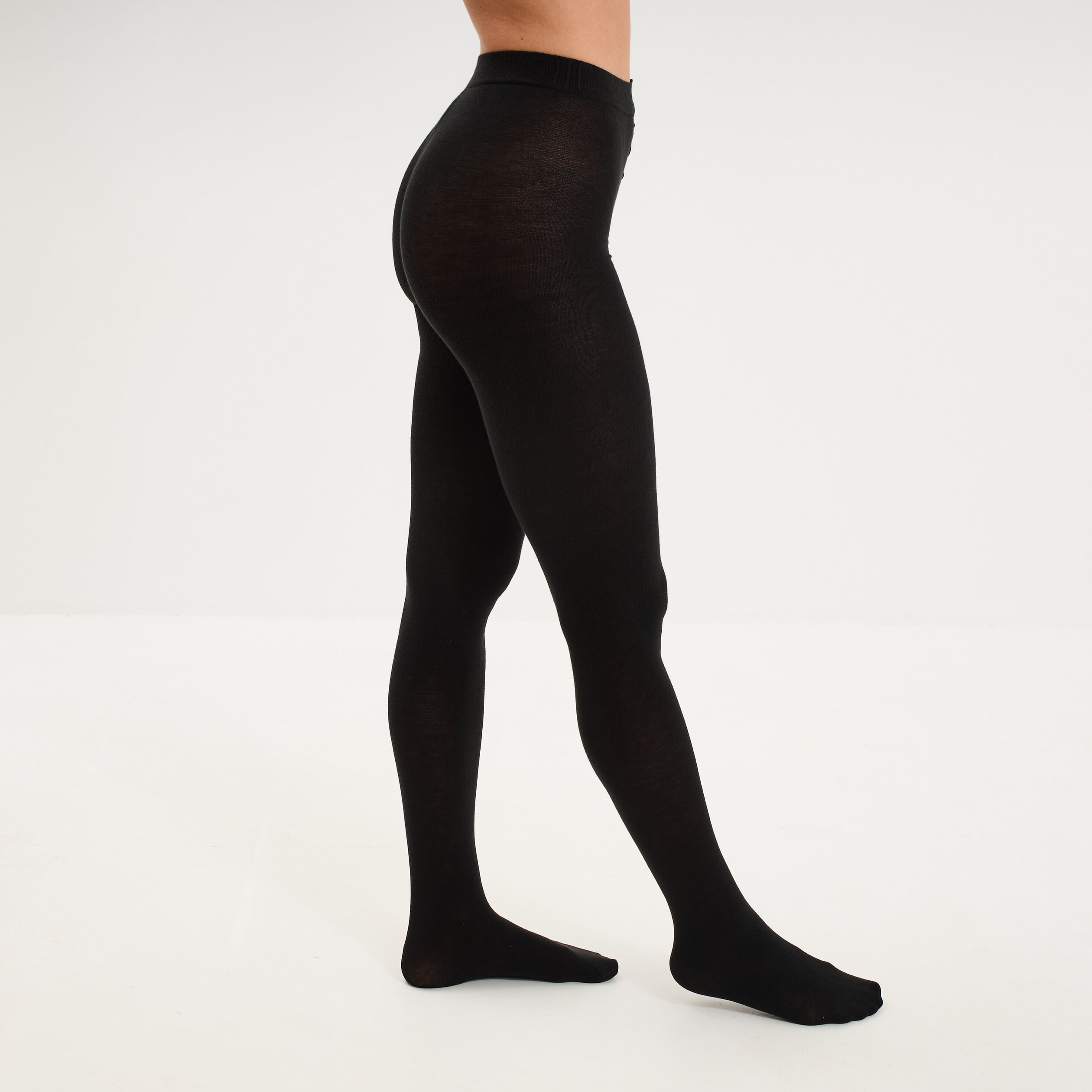 Collants opaques noir femme
