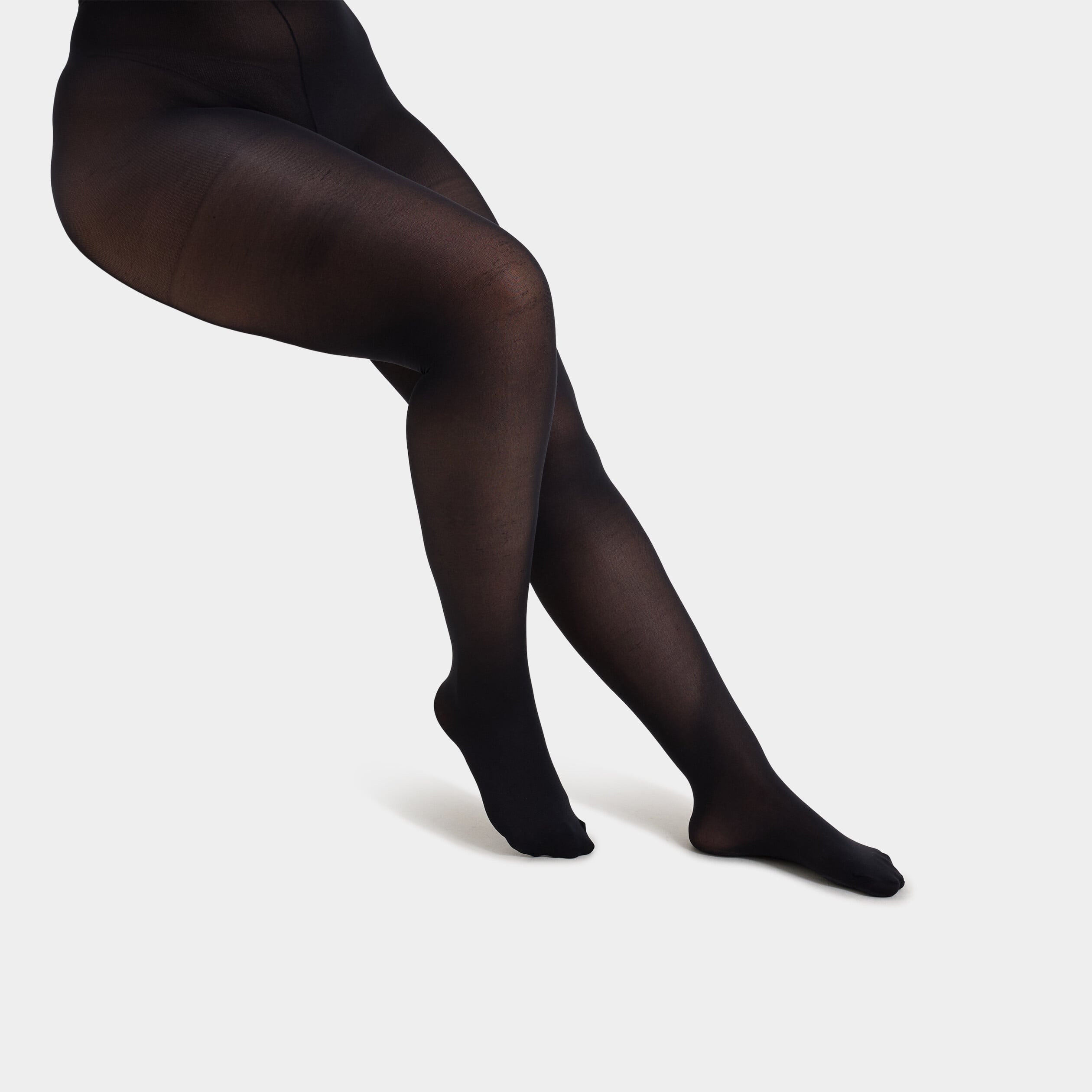 Lot 2 collants 60D noir femme