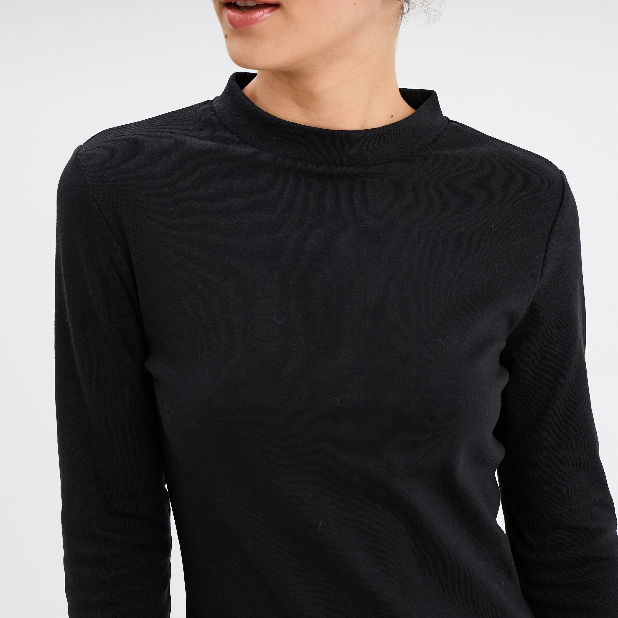 robe evasee col montant courte liberto noir femme Robe évasée col montant courte Liberto noir femme