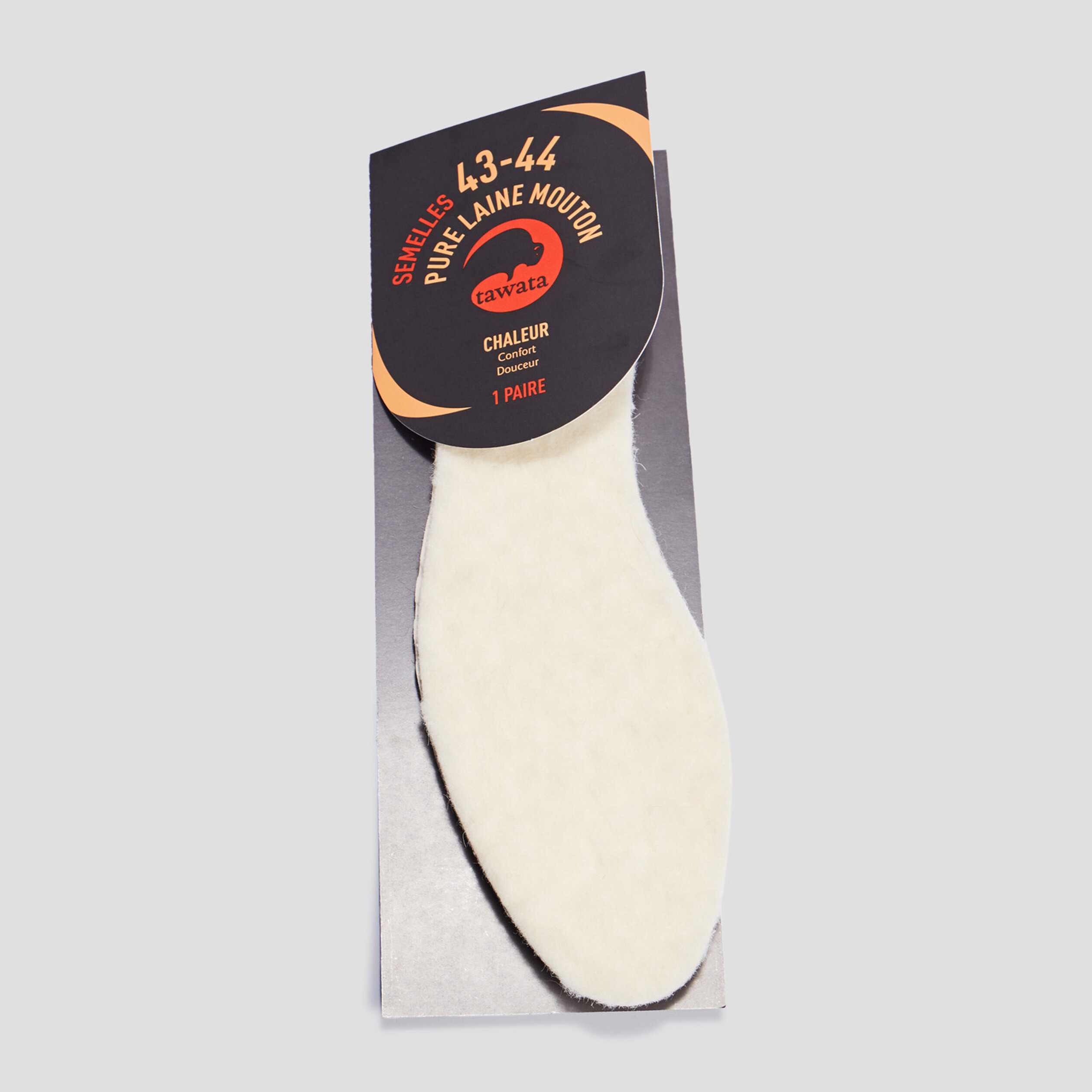 semelles chaleur tawata ecru mixte Semelles chaleur Tawata ecru mixte