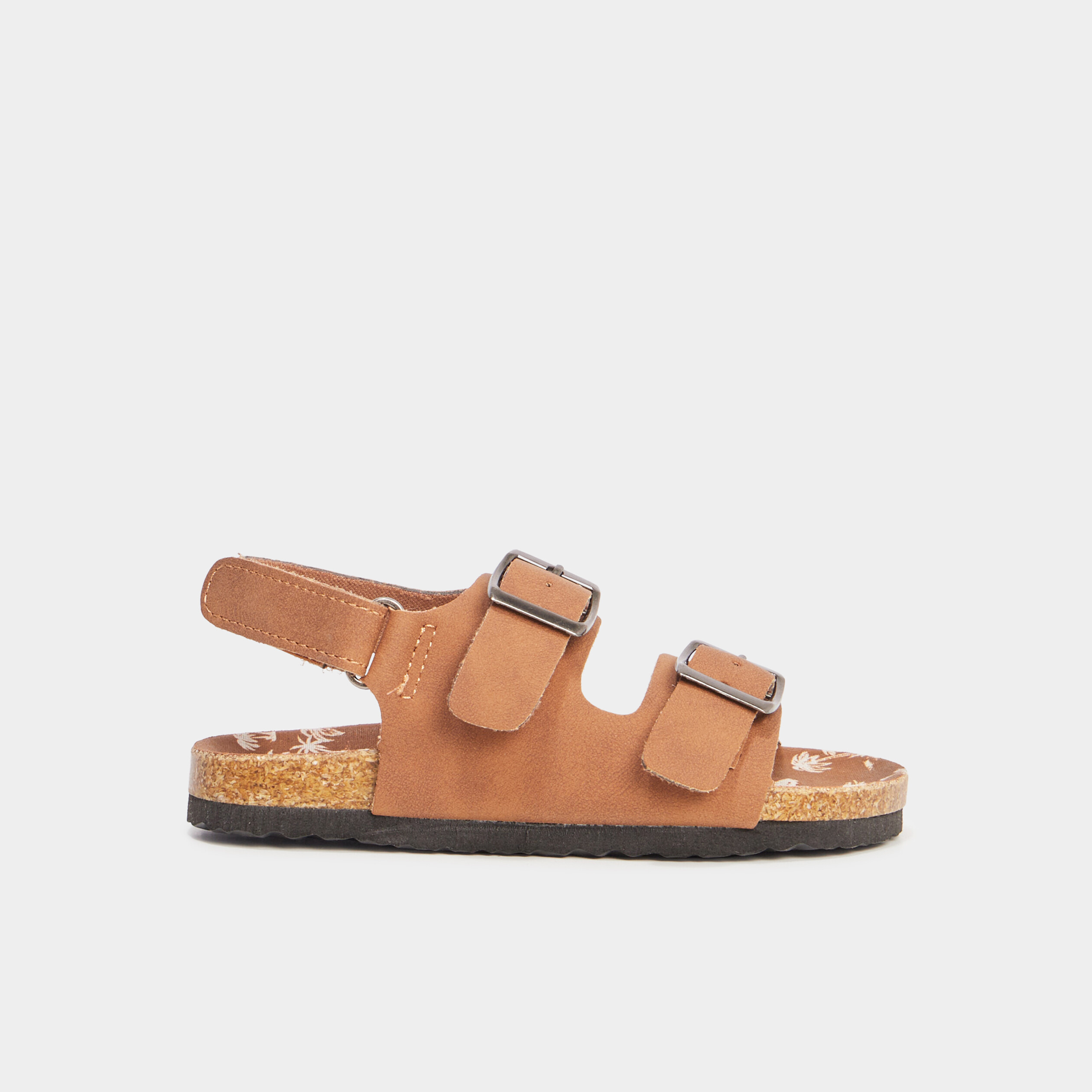 Sandales marron clair gar&ccedil;on