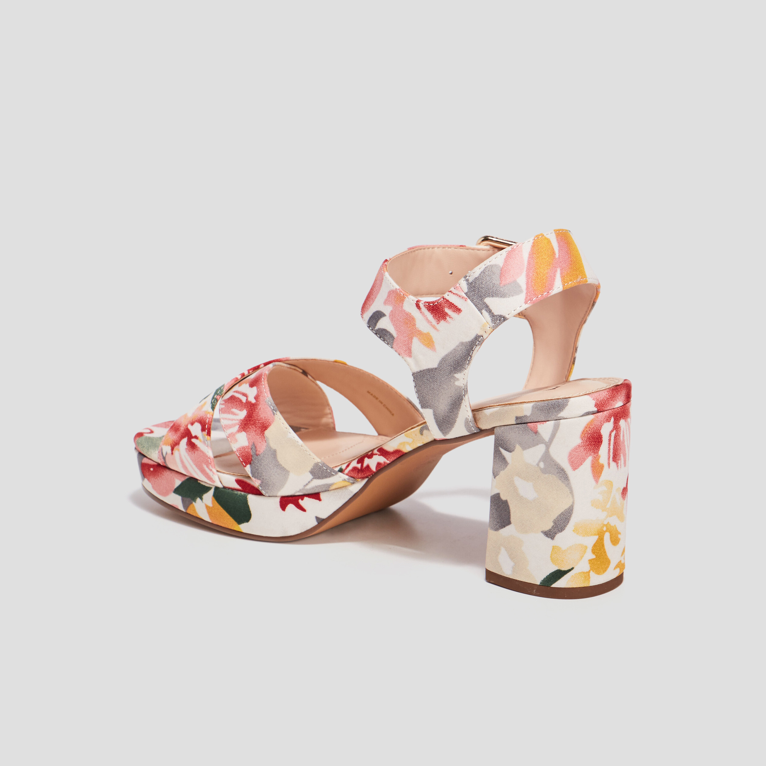 sandales a talons multicolore femme Sandales à talons multicolore femme