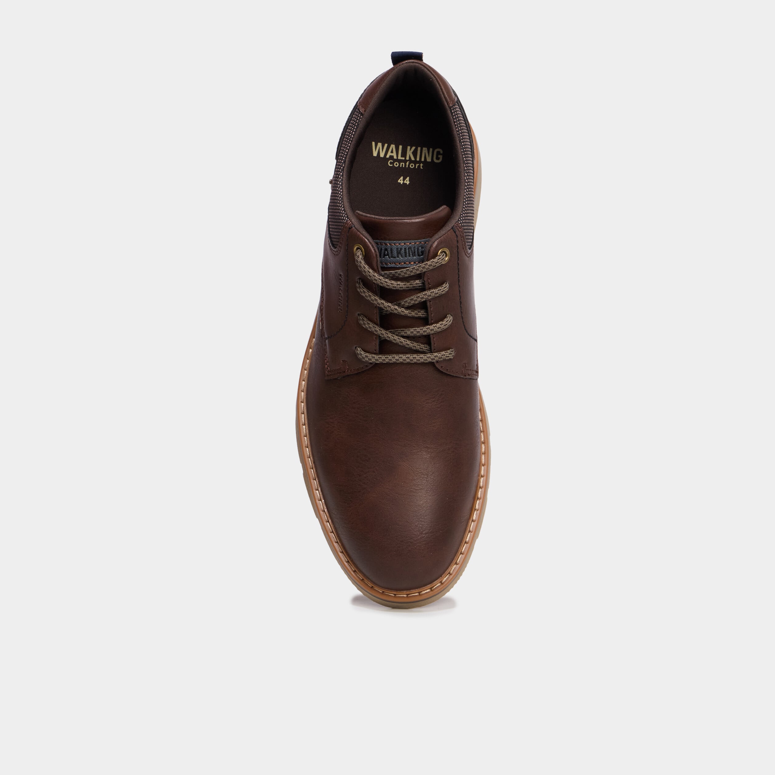 Derbies &agrave; lacets marron homme