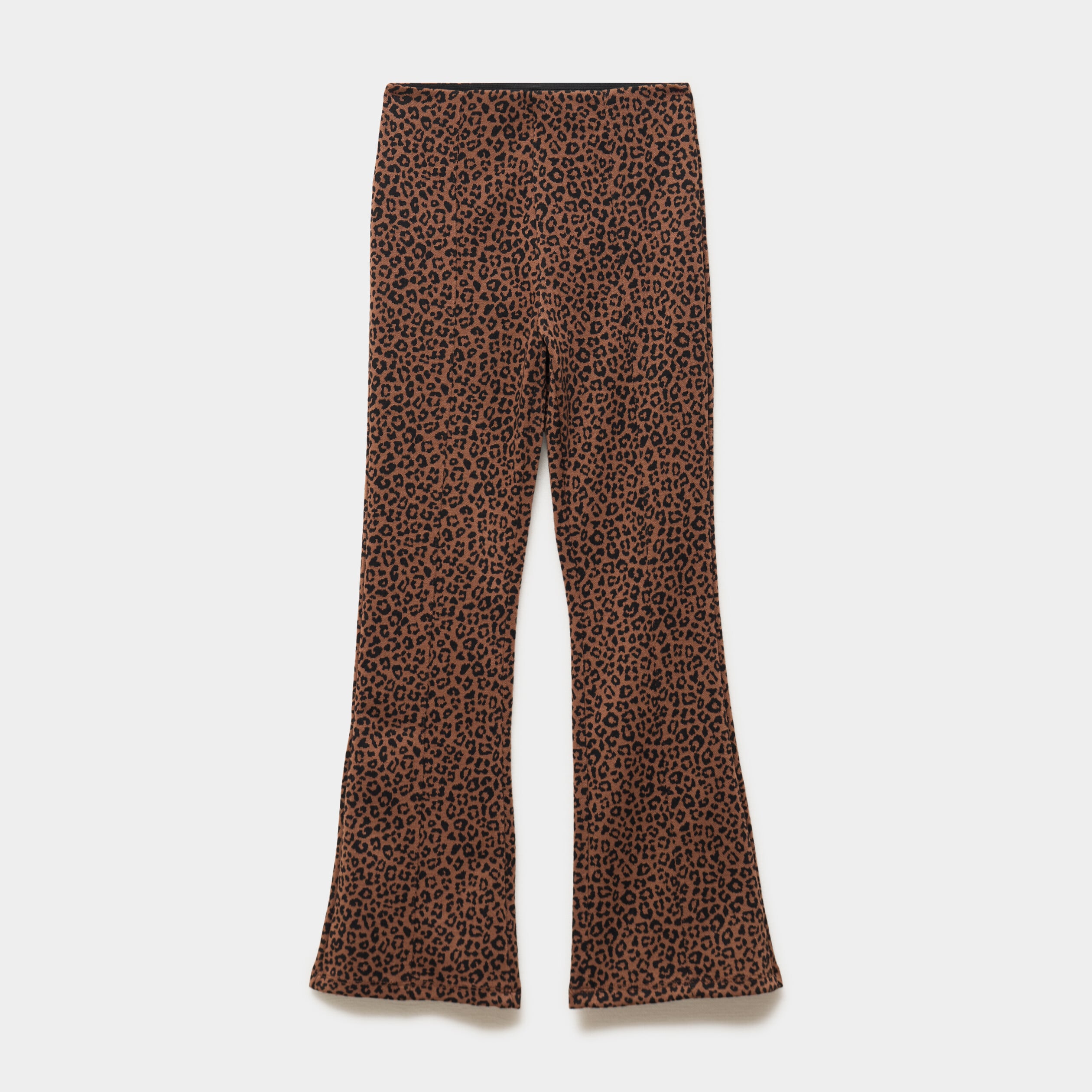 Pantalon bootcut stretch marron fille