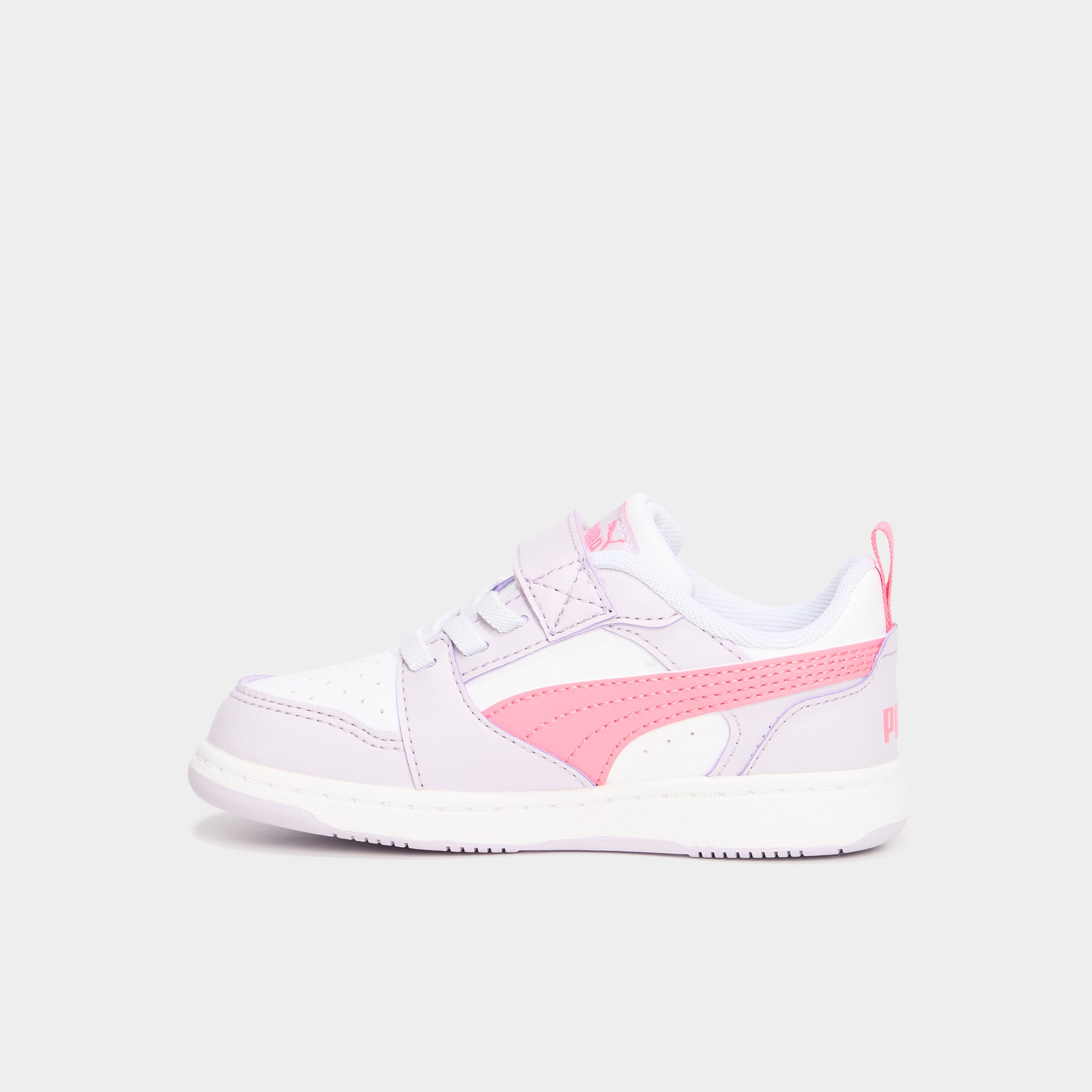 Sneakers &agrave; lacets Puma Rebound V6 rose fushia fille