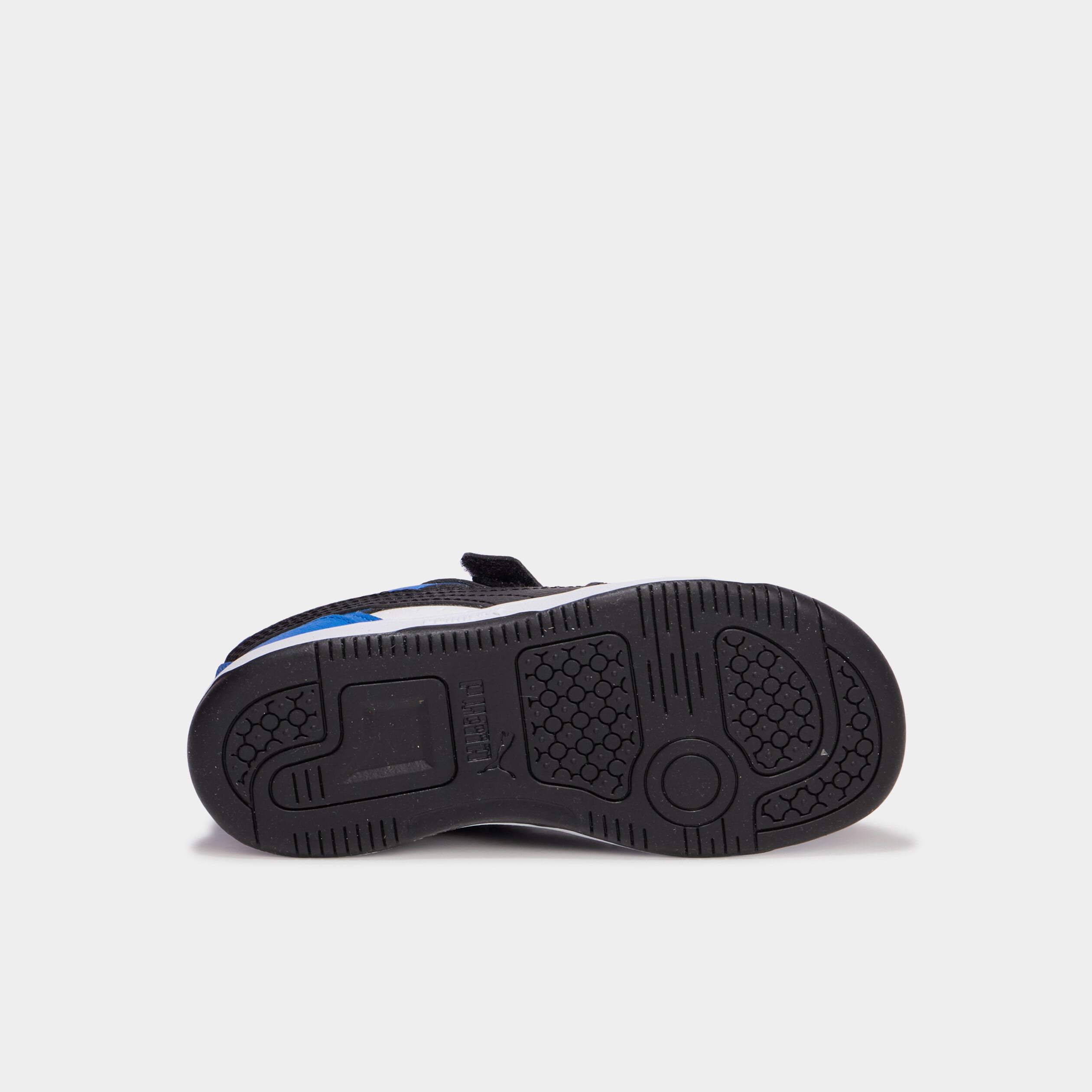 Baskets &agrave; scratchs Puma Rebound Slam bleu electrique gar&ccedil;on