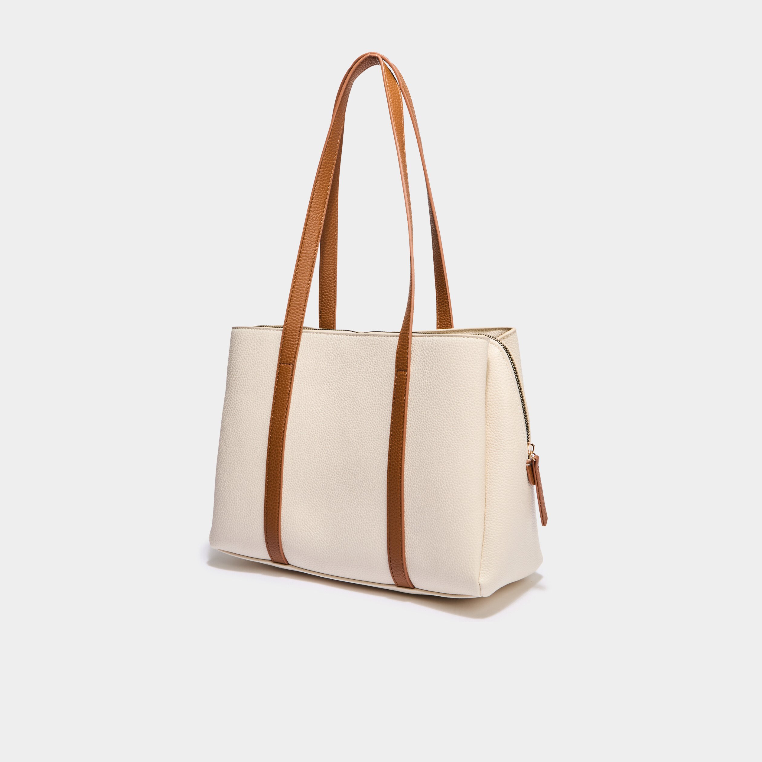 sac porte epaule ivoire femme Sac porté-épaule ivoire femme