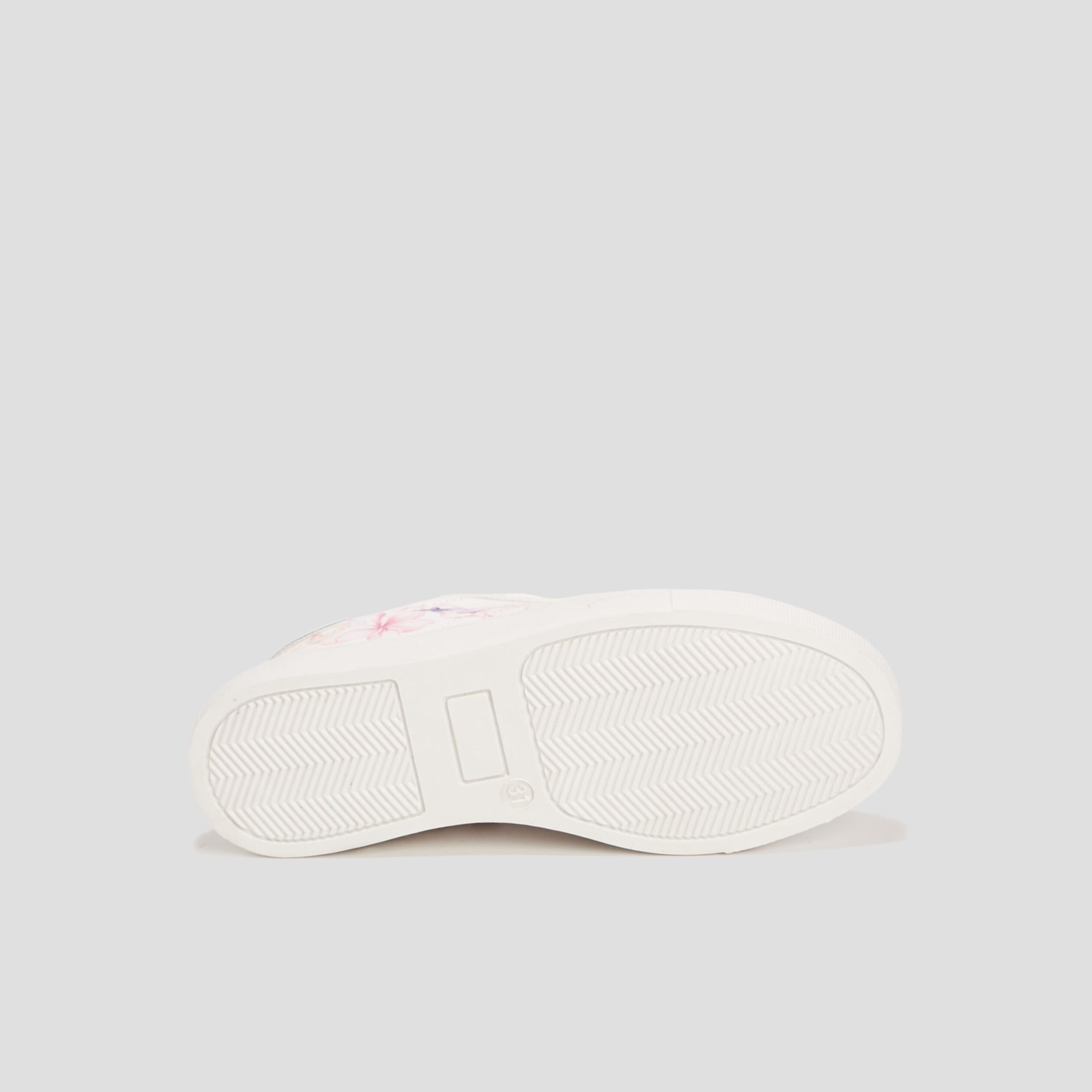 Tennis &agrave; lacets Liberto blanc fille