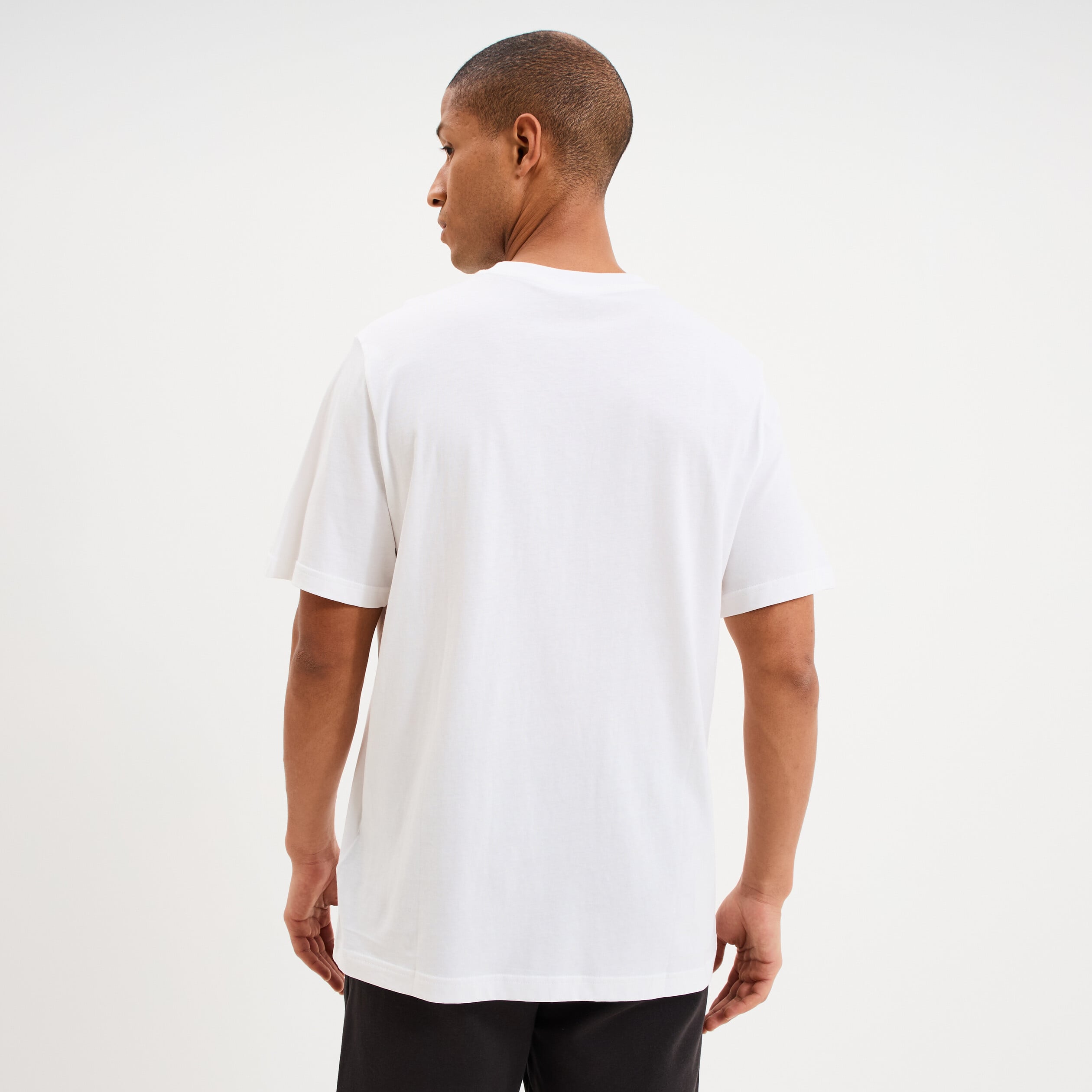 T-shirt manches courtes coton Puma blanc homme