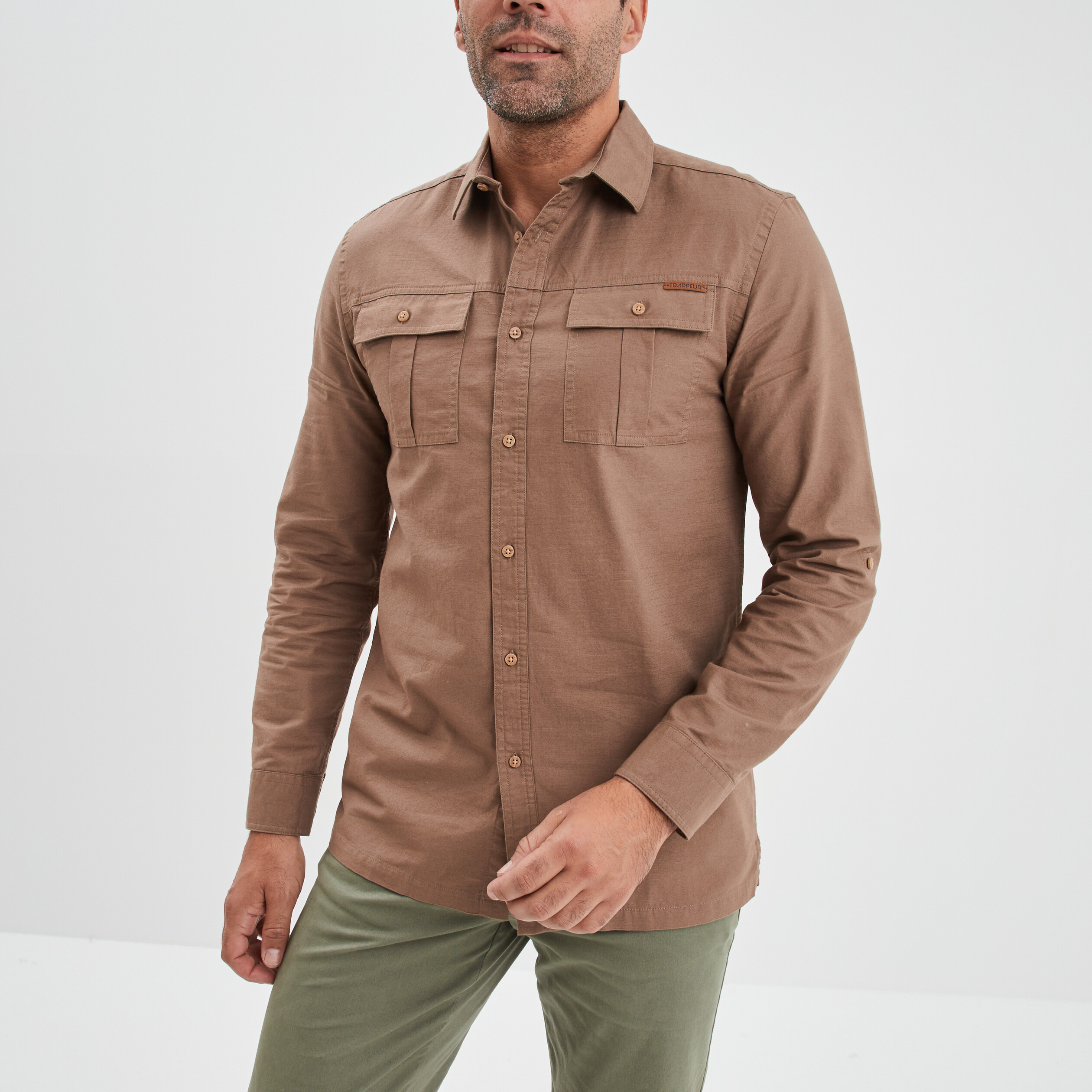 Chemise online trappeur homme