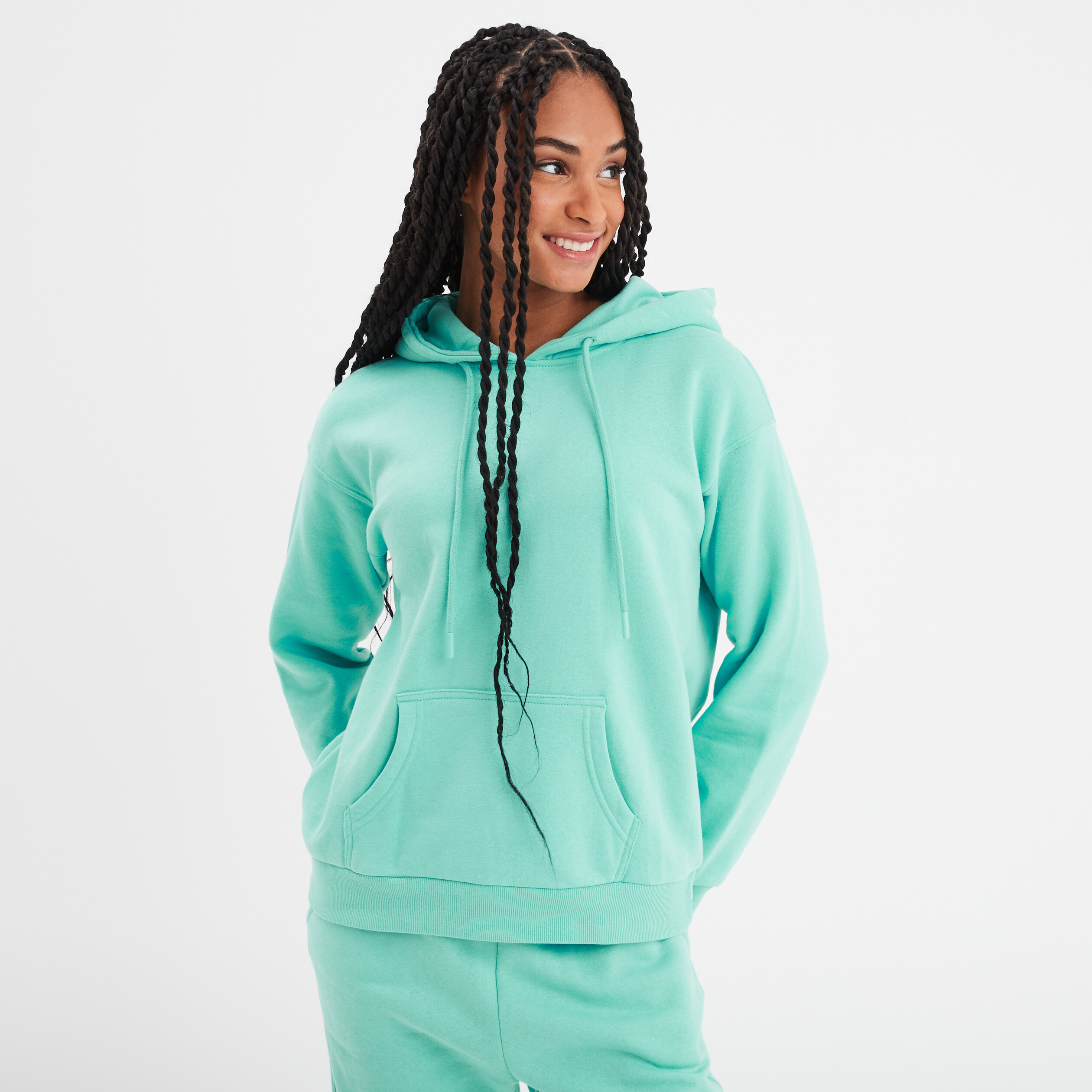 Sweat capuche molleton femme best sale