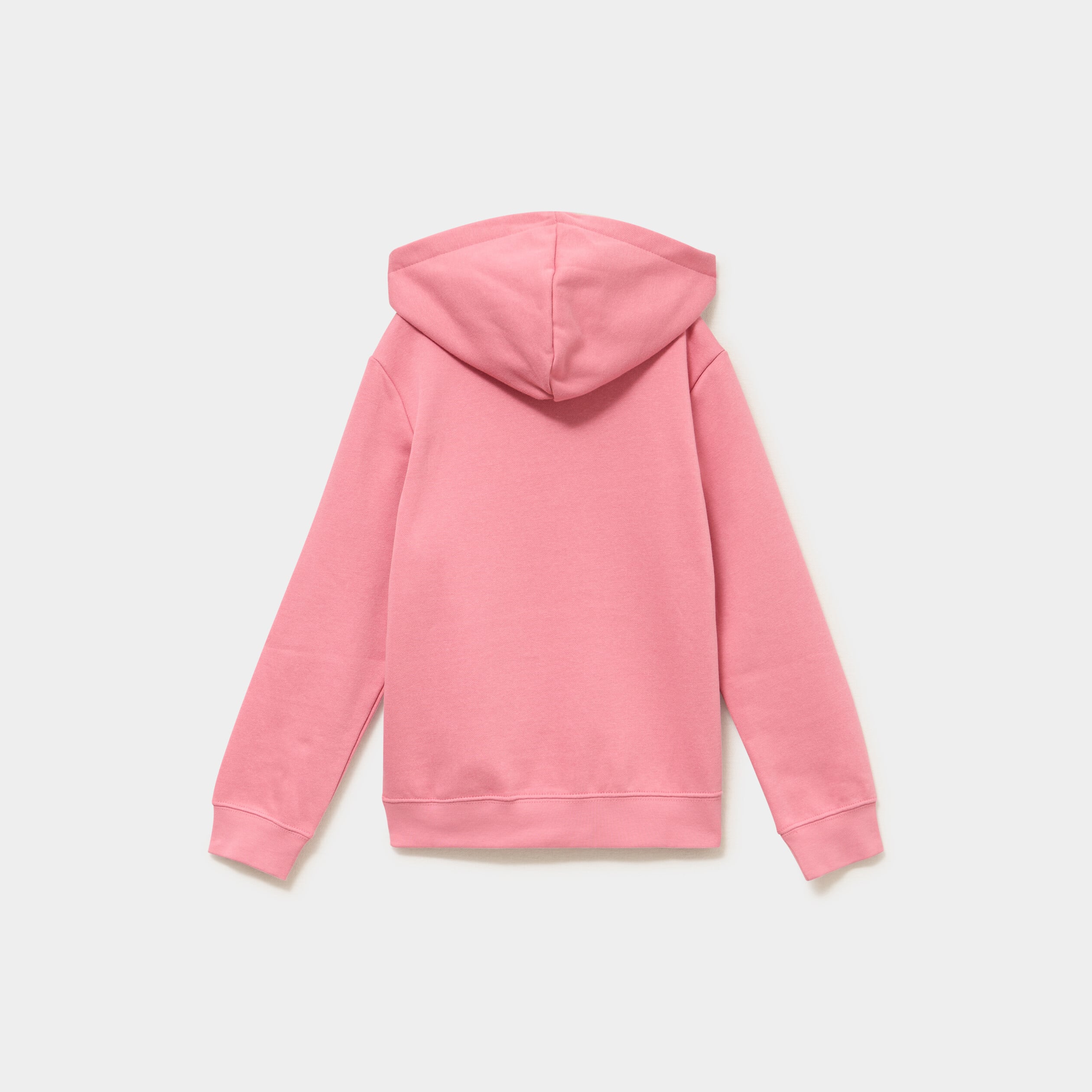 Sweat hoodie molleton 1 poche Puma vieux rose fille
