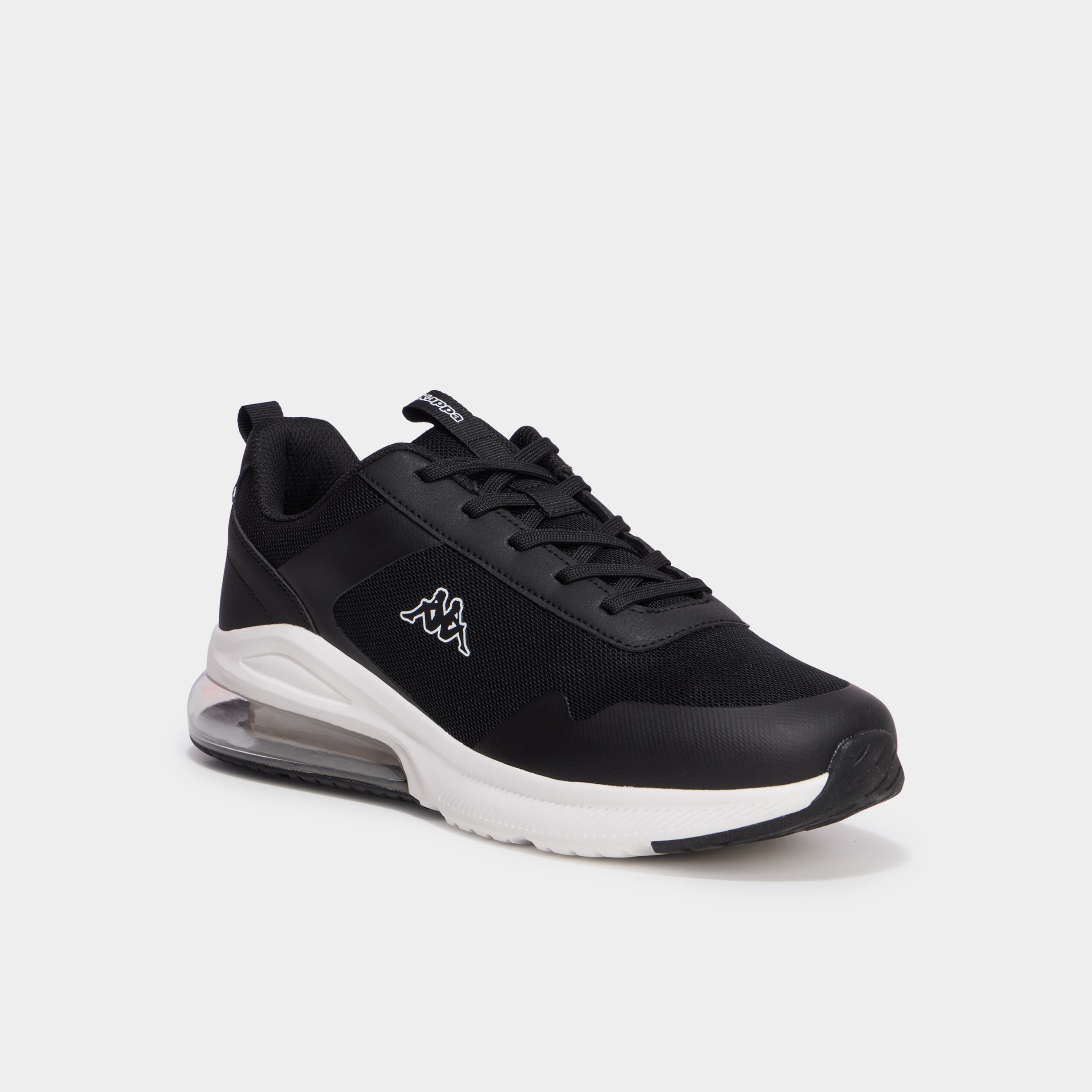Baskets running &agrave; lacets Kappa noir homme
