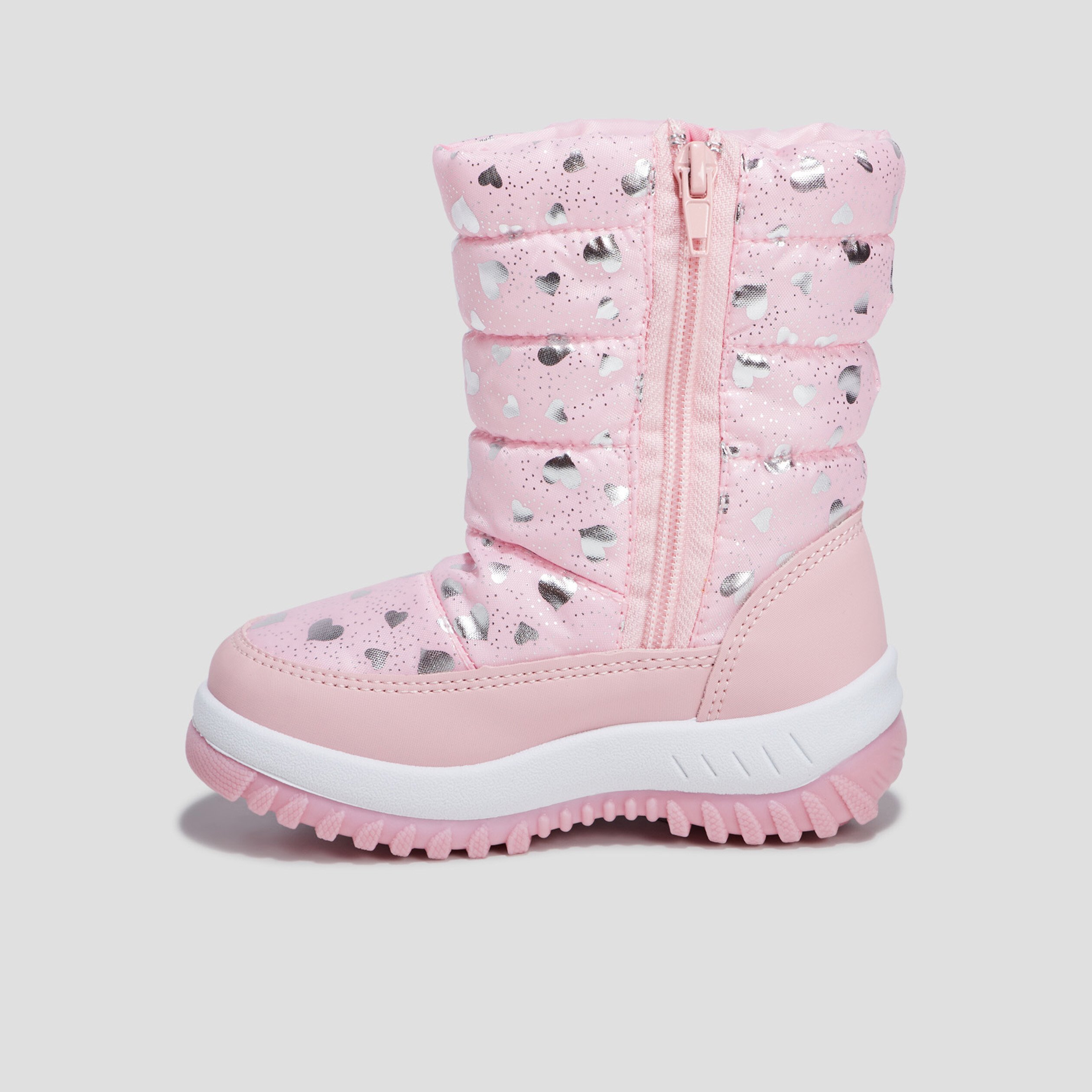 Bottes de neige rose fille