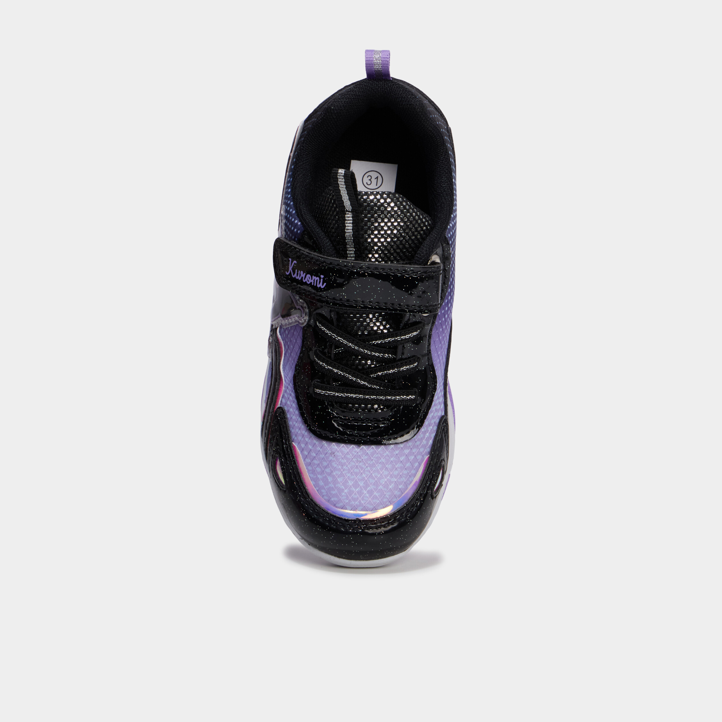 Baskets running lumineuses Kuromi noir fille