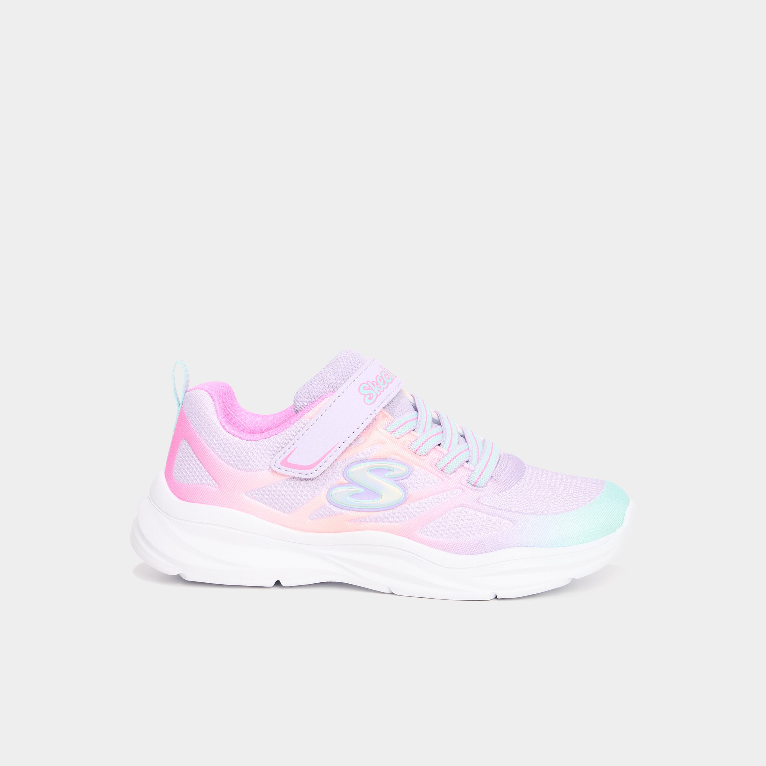 Baskets running lavables Skechers violet fille