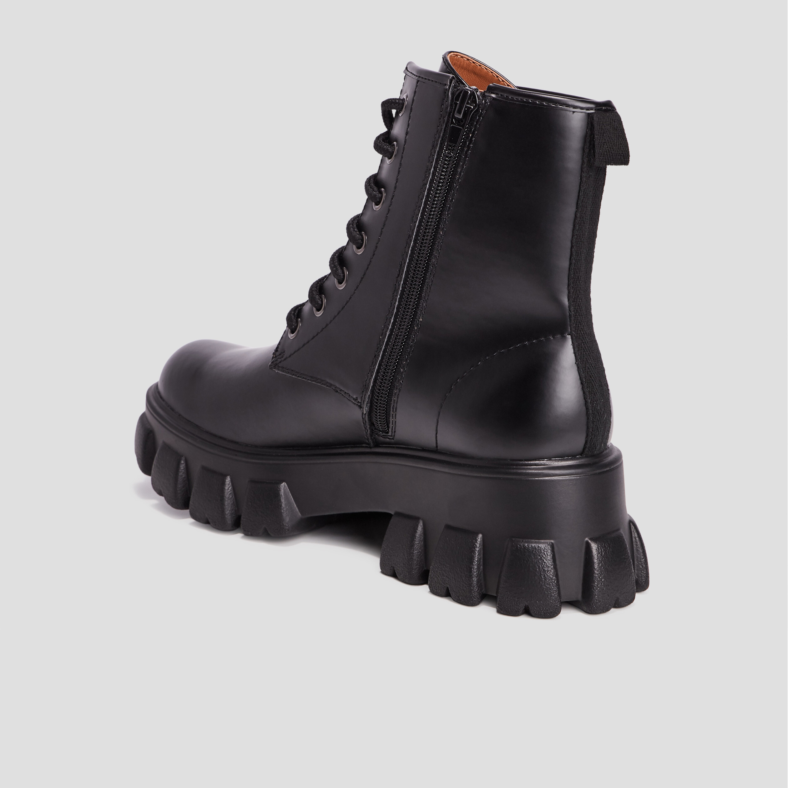 bottines crantees noir femme Bottines crantées noir femme