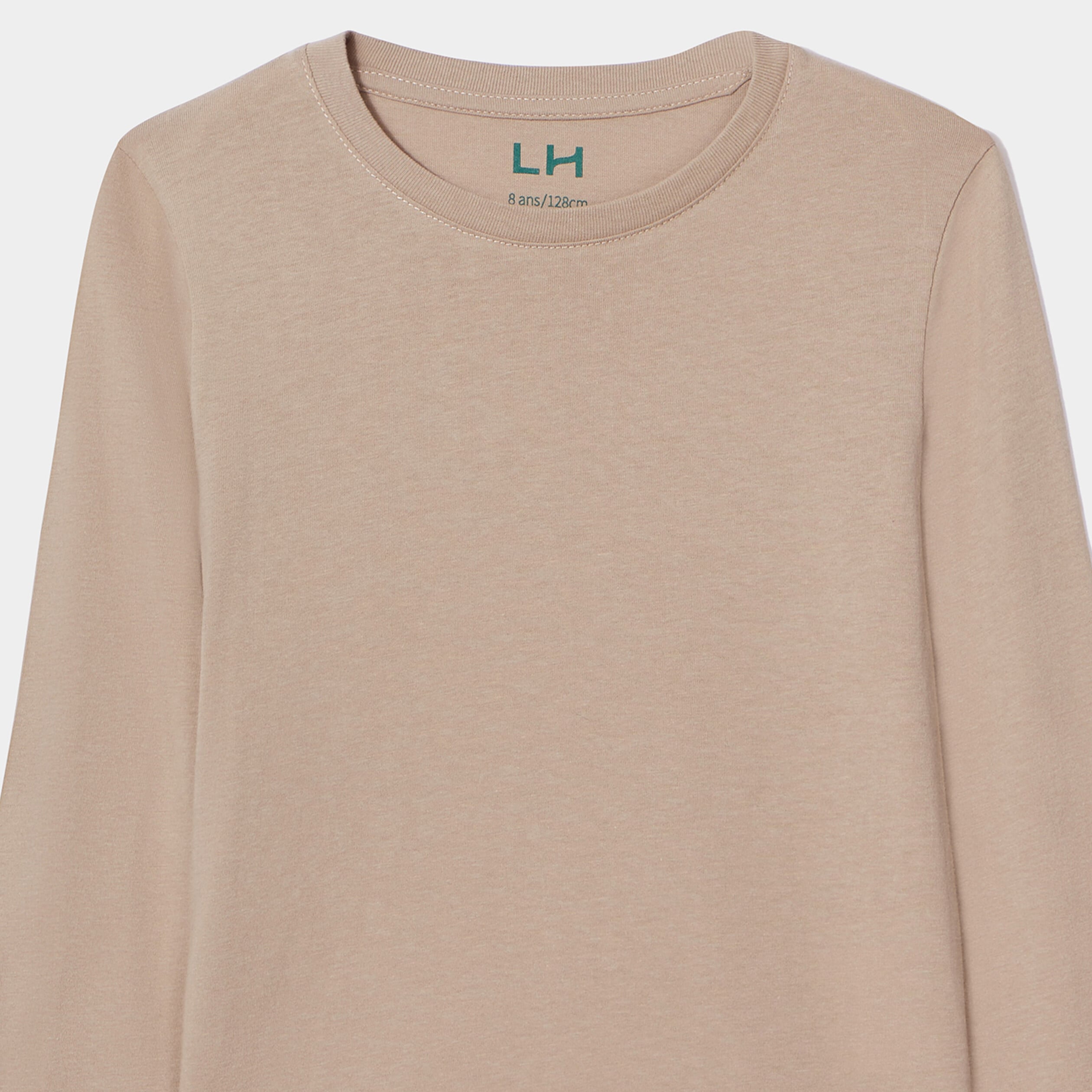 T-shirt manches longues gris fonc&eacute; gar&ccedil;on