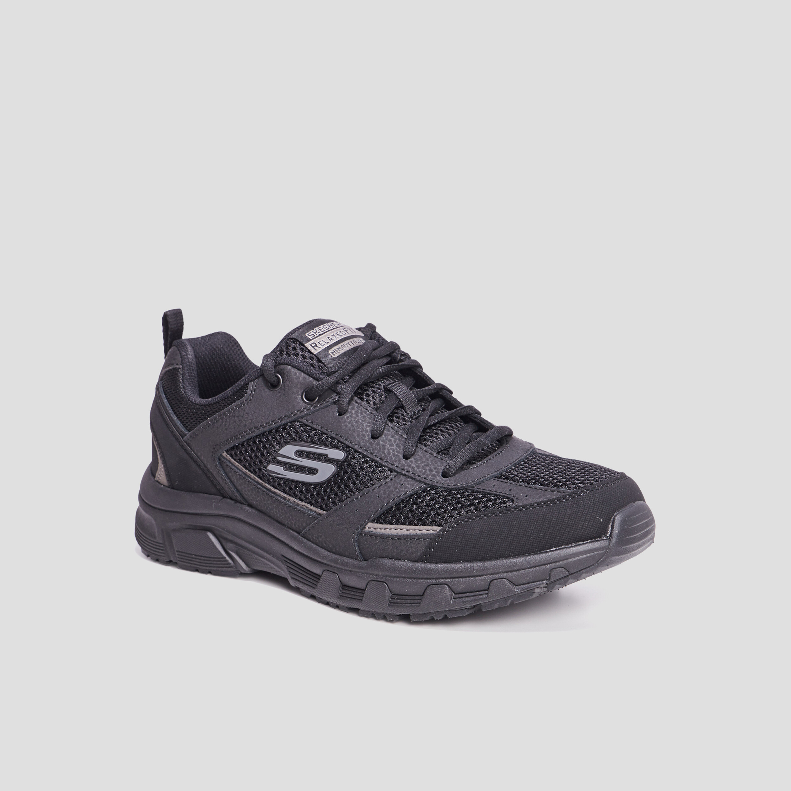 Basket homme velcro semelle mémoire de forme noir SKECHERS